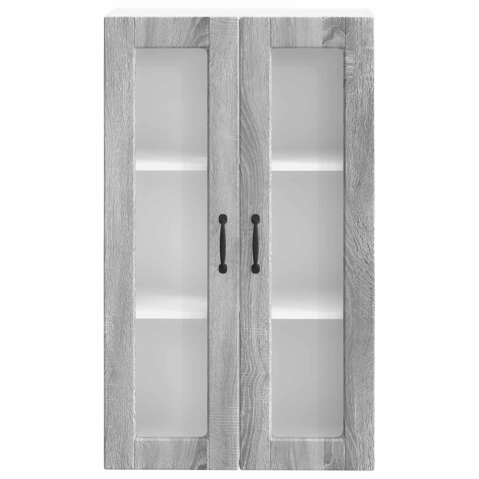 Kitchen Cabinet with Shelf Grey Sonoma 60 x 31 x 100 cm