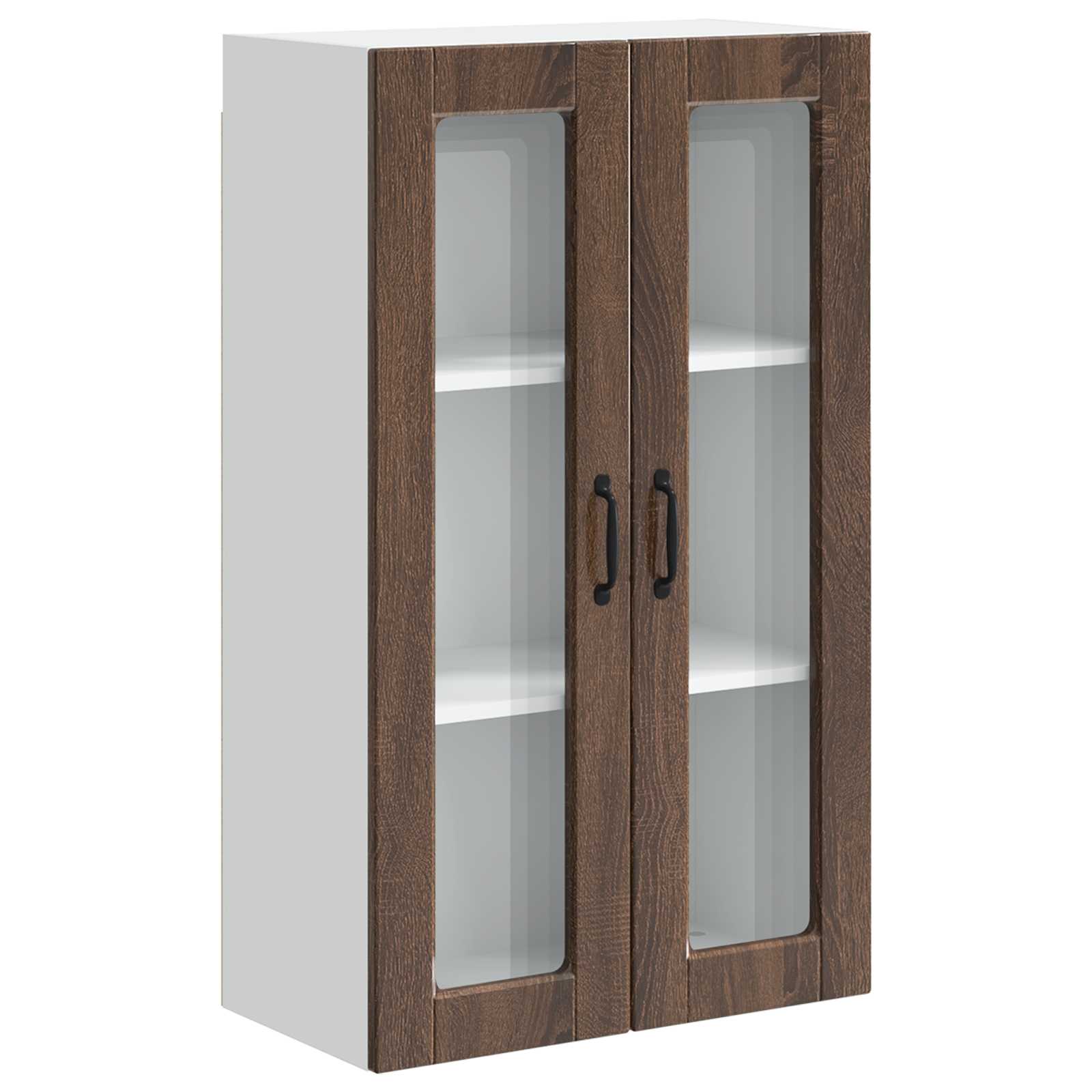 Virtuves skapis ar plauktu Brūns ozols 60 x 31 x 100 cm