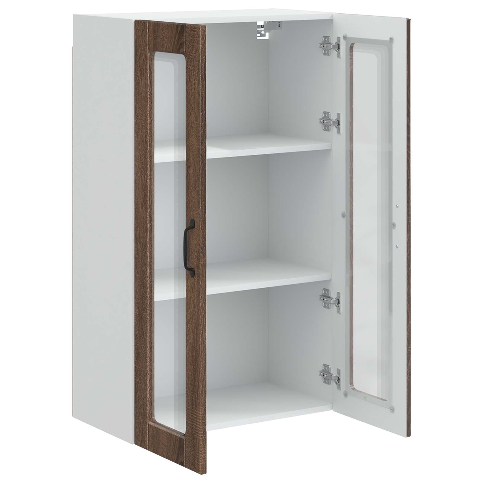 Virtuves skapis ar plauktu Brūns ozols 60 x 31 x 100 cm