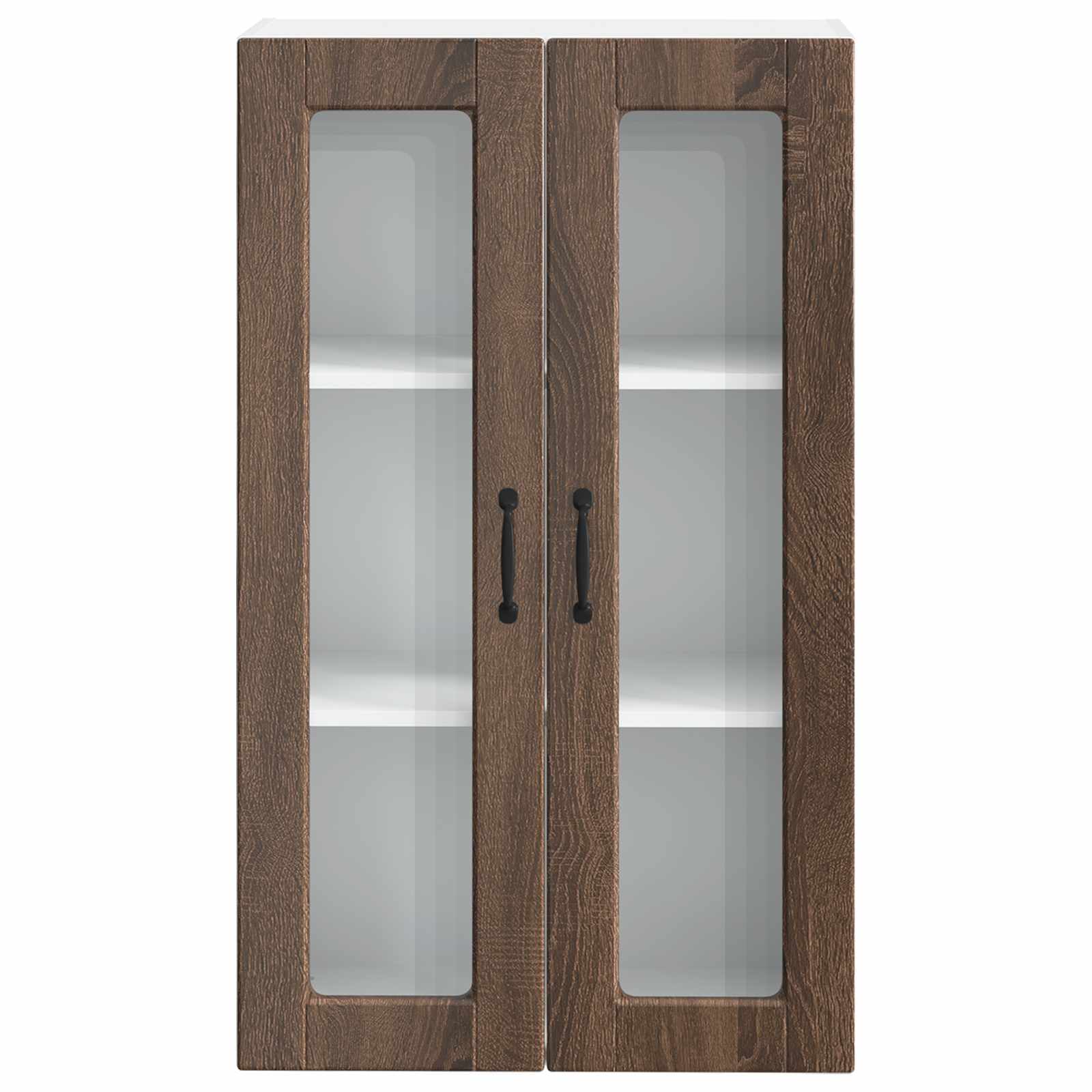 Virtuves skapis ar plauktu Brūns ozols 60 x 31 x 100 cm