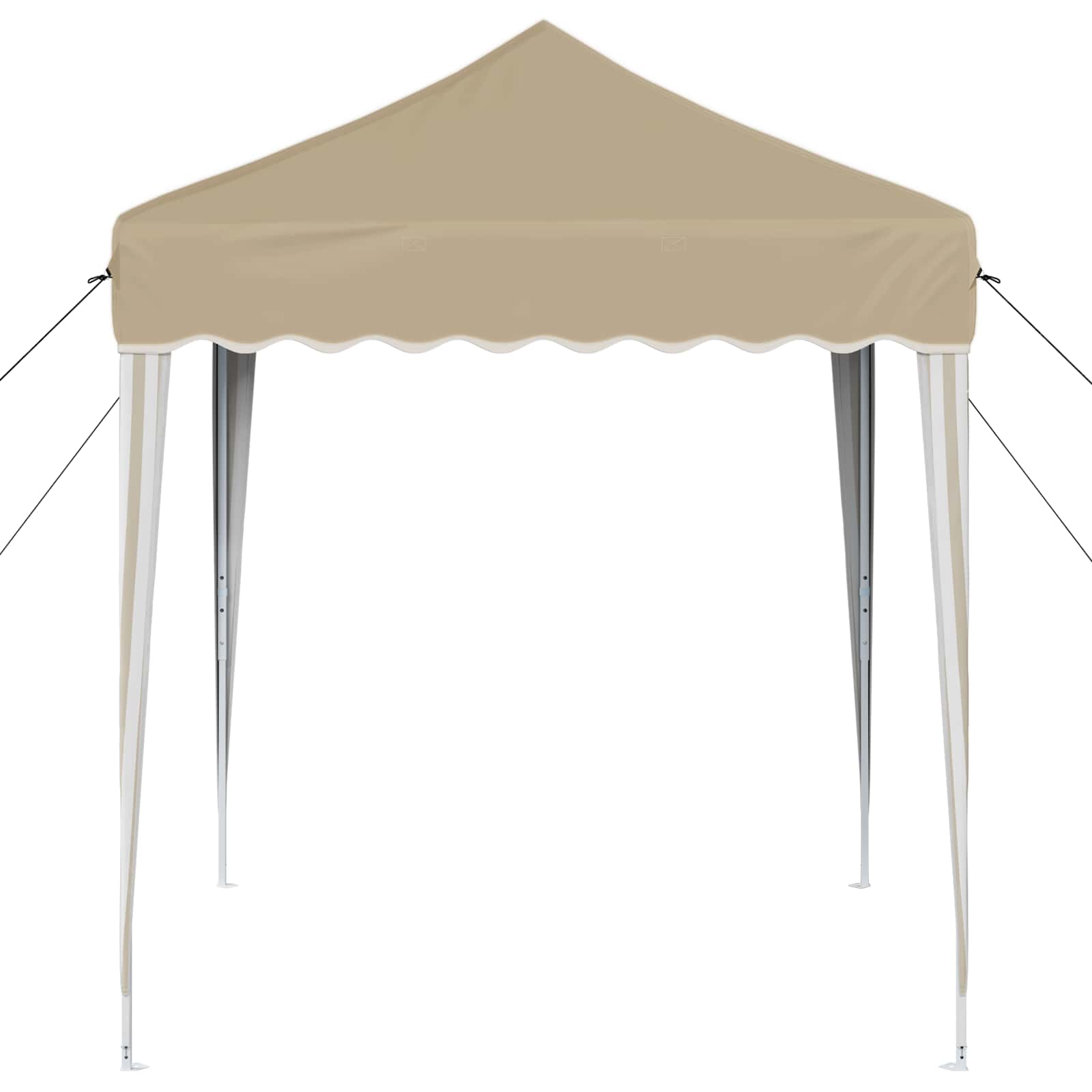 Pop-Up Party Tent Cream 195 x 195 x 245 cm