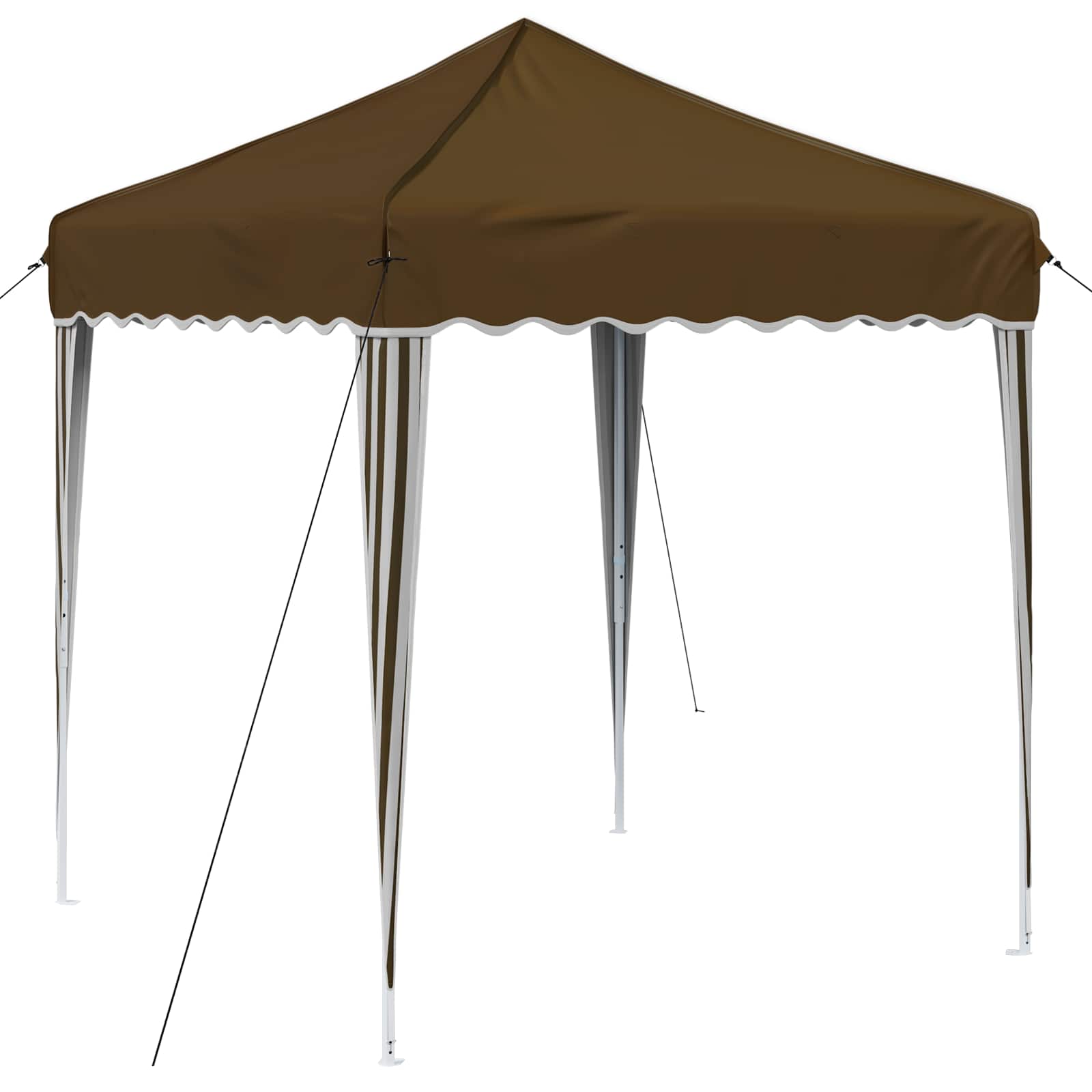 Pop-up Party Tent Taupe 195 x 195 x 245 cm