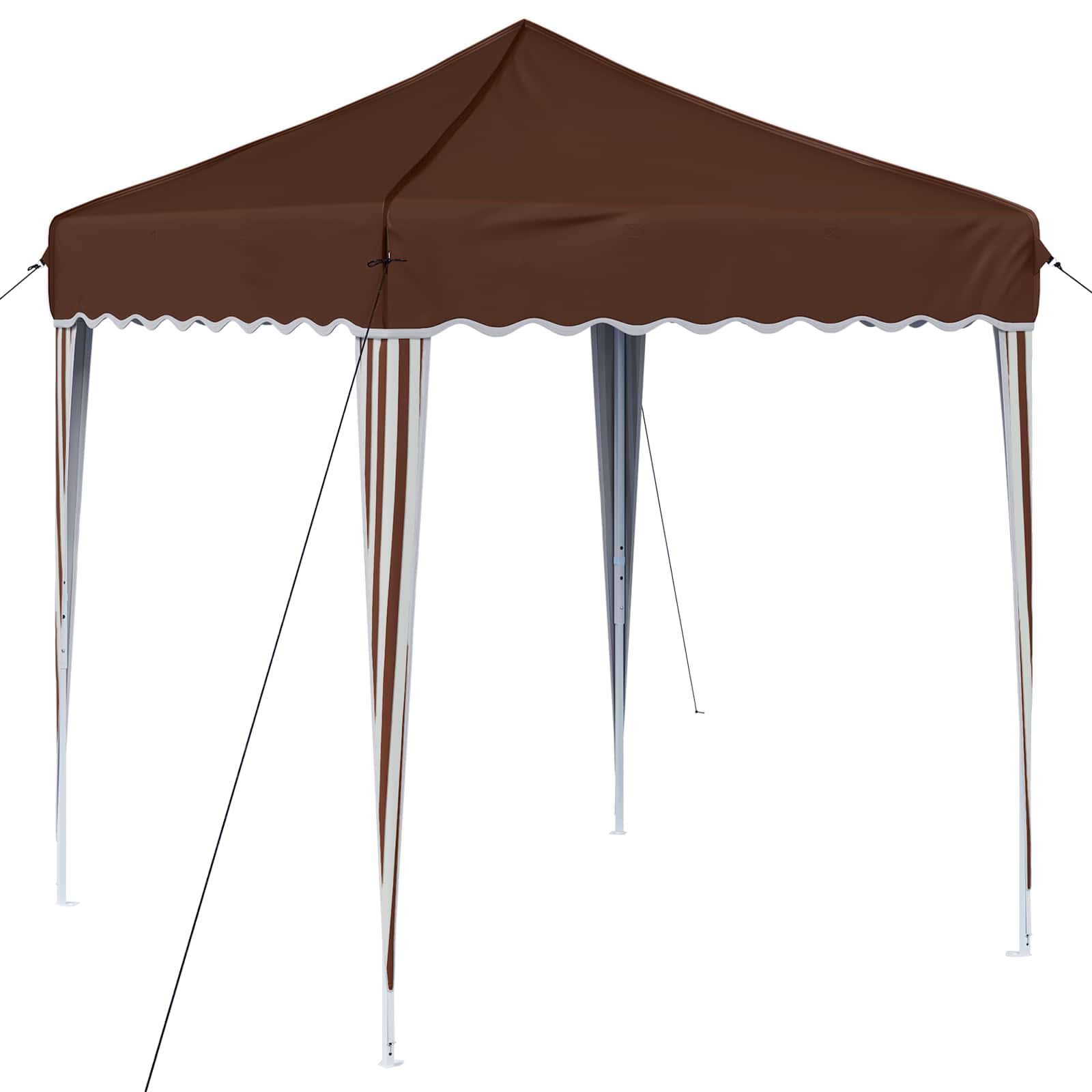 Pop-up svētku telts Brūna 195 x 195 x 245 cm