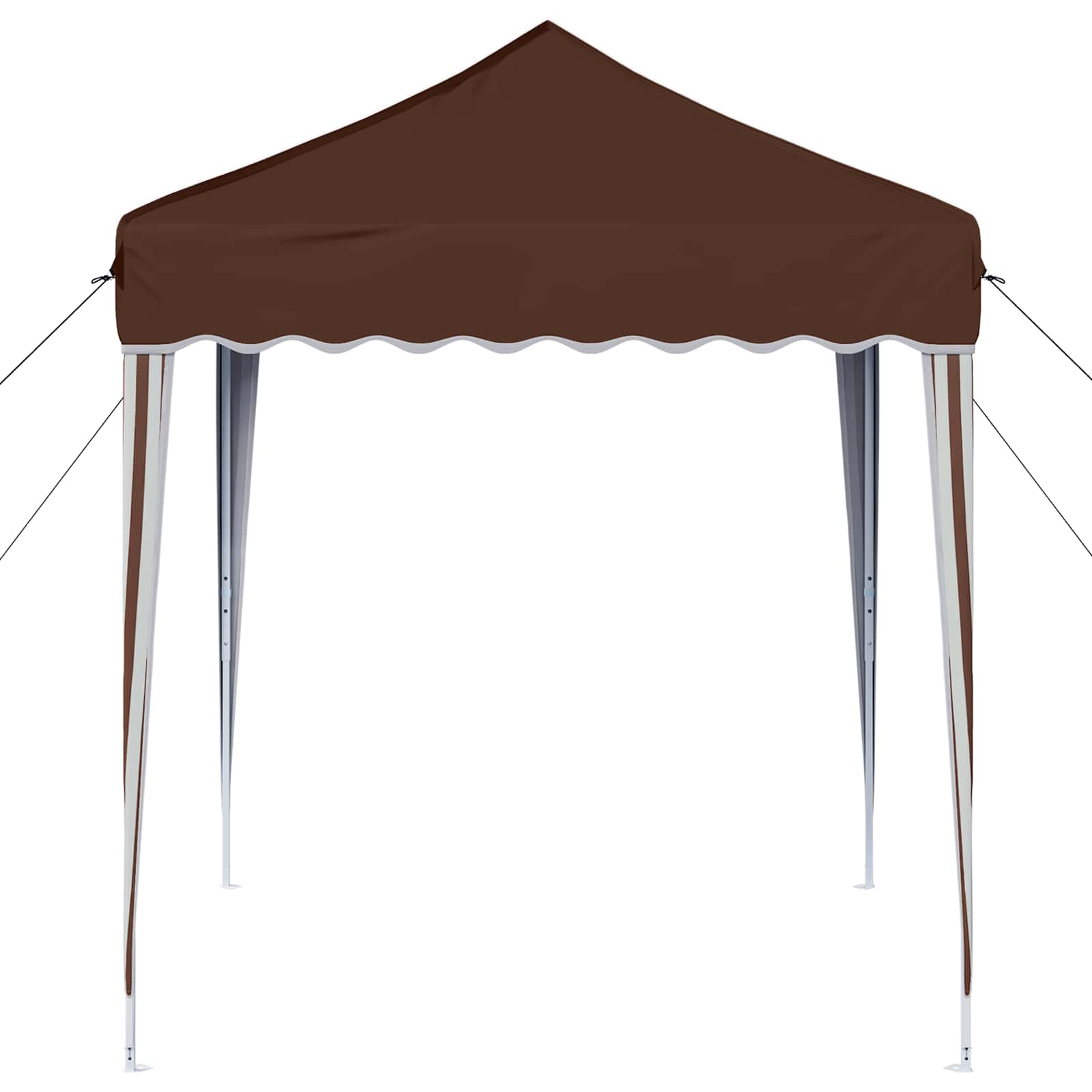 Pop-up svētku telts Brūna 195 x 195 x 245 cm