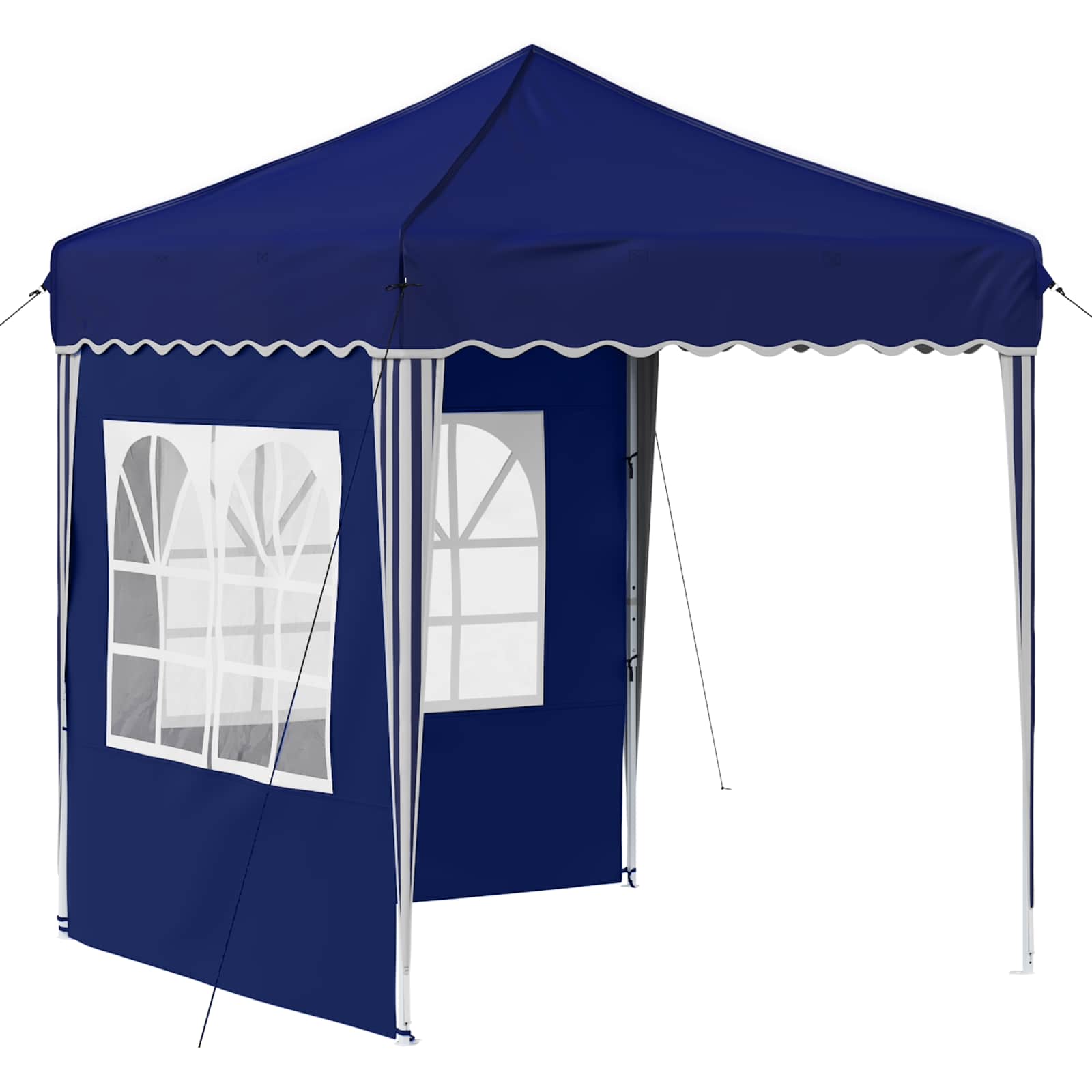 Pop-up Party Tent Blue 195 x 195 x 245 cm
