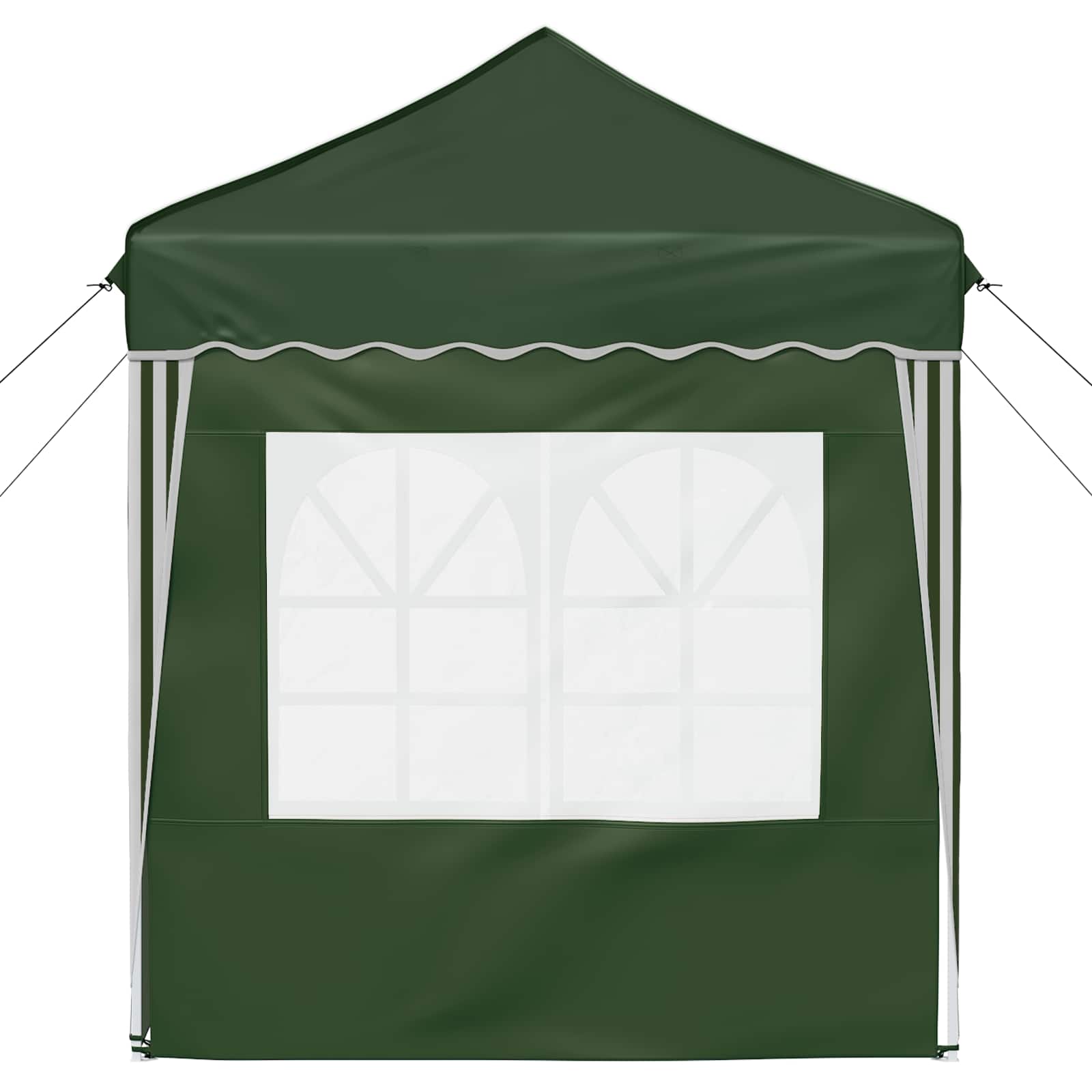 Pop-up Party Tent Green 195 x 195 x 245 cm