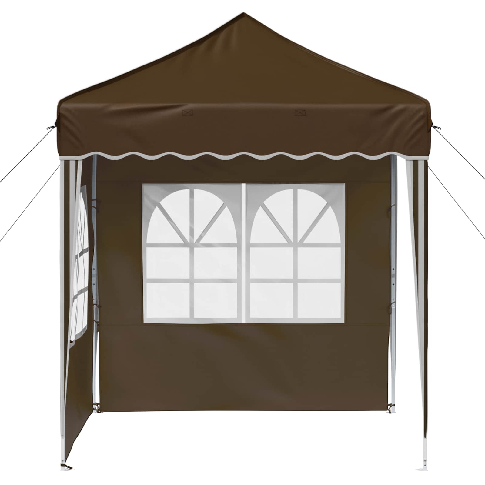 Pop-up Party Tent Taupe 195 x 195 x 245 cm