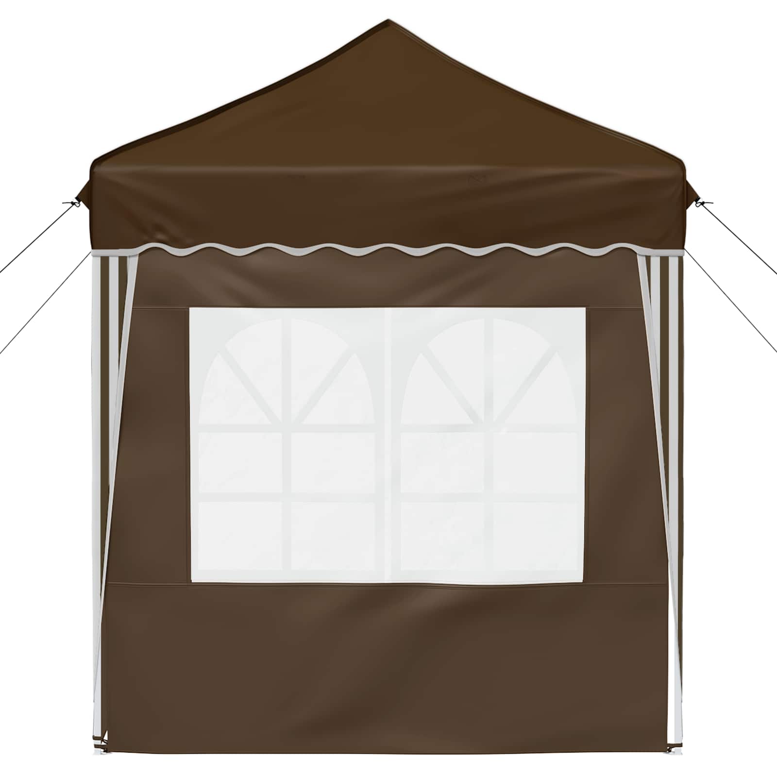 Pop-up Party Tent Taupe 195 x 195 x 245 cm