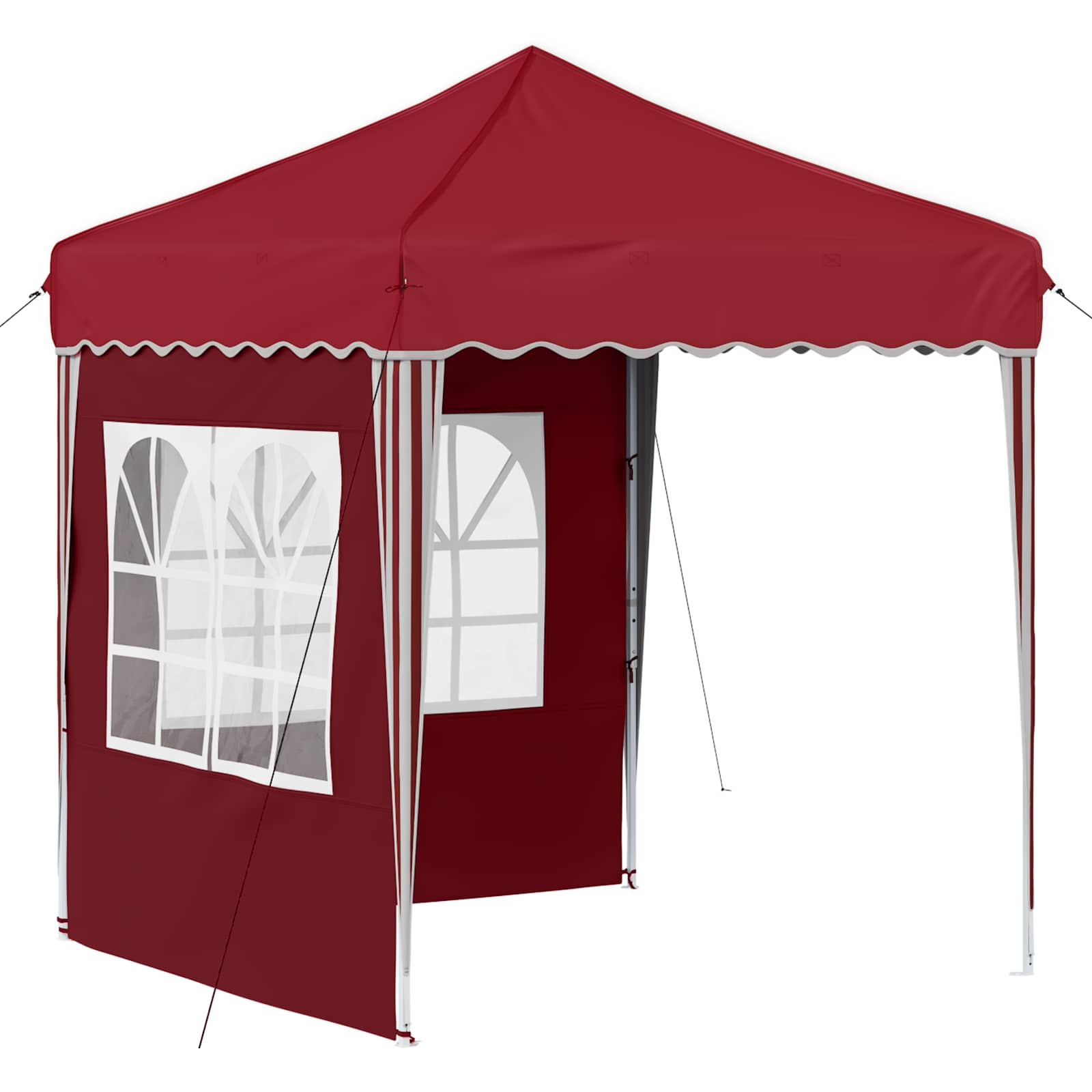 Pop-up Party Tent Cherry 195 x 195 x 245 cm