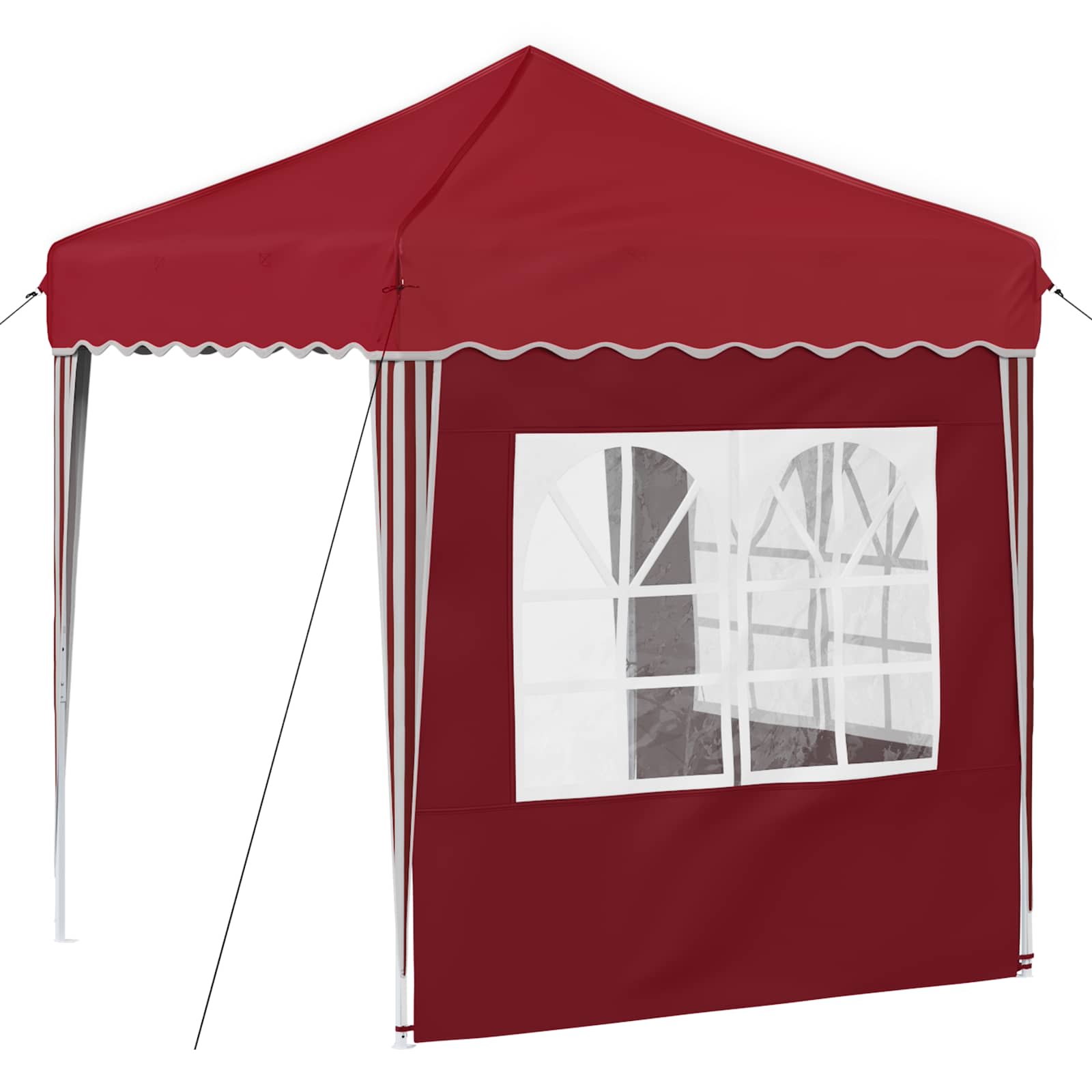 Pop-up Party Tent Cherry 195 x 195 x 245 cm