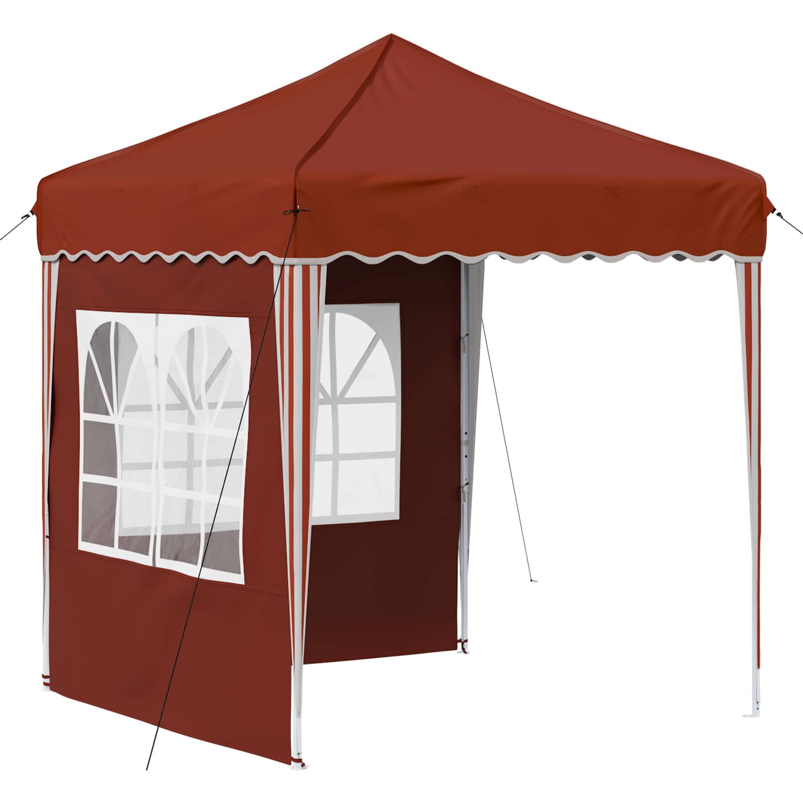 Pop-up šventinis palapinė Terakotos 195 x 195 x 245 cm