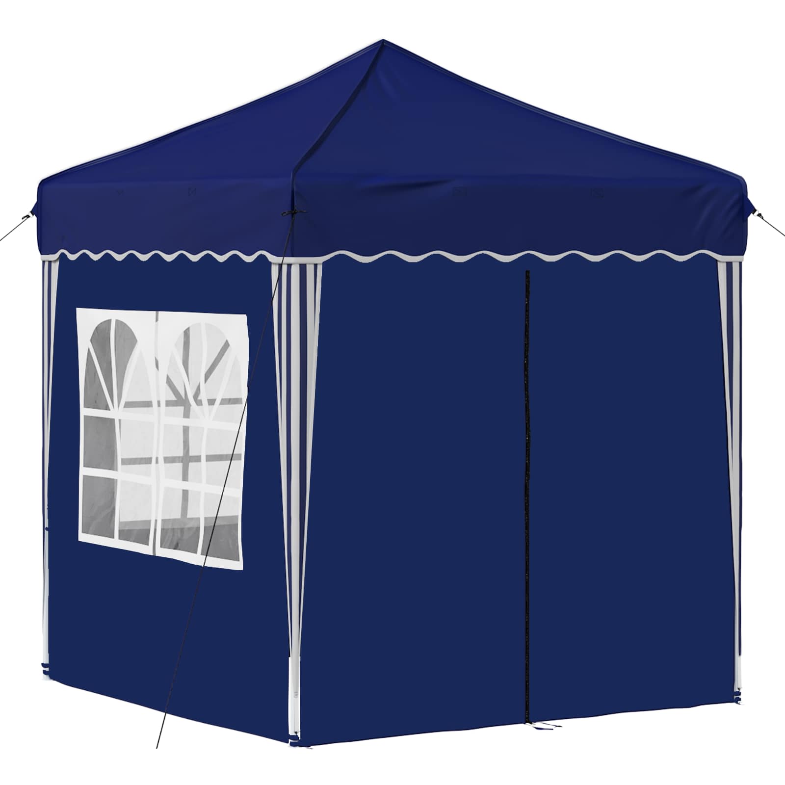 Pop-up Party Tent Blue 195 x 195 x 245 cm
