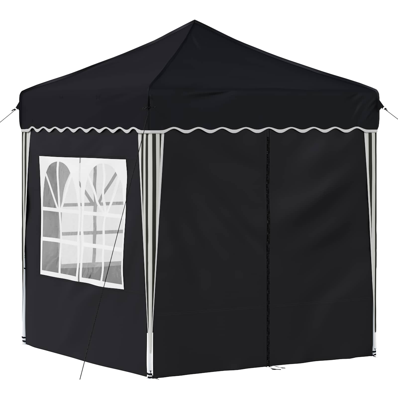 Pop-up šventinis palapinė Antracitas 195 x 195 x 245 cm