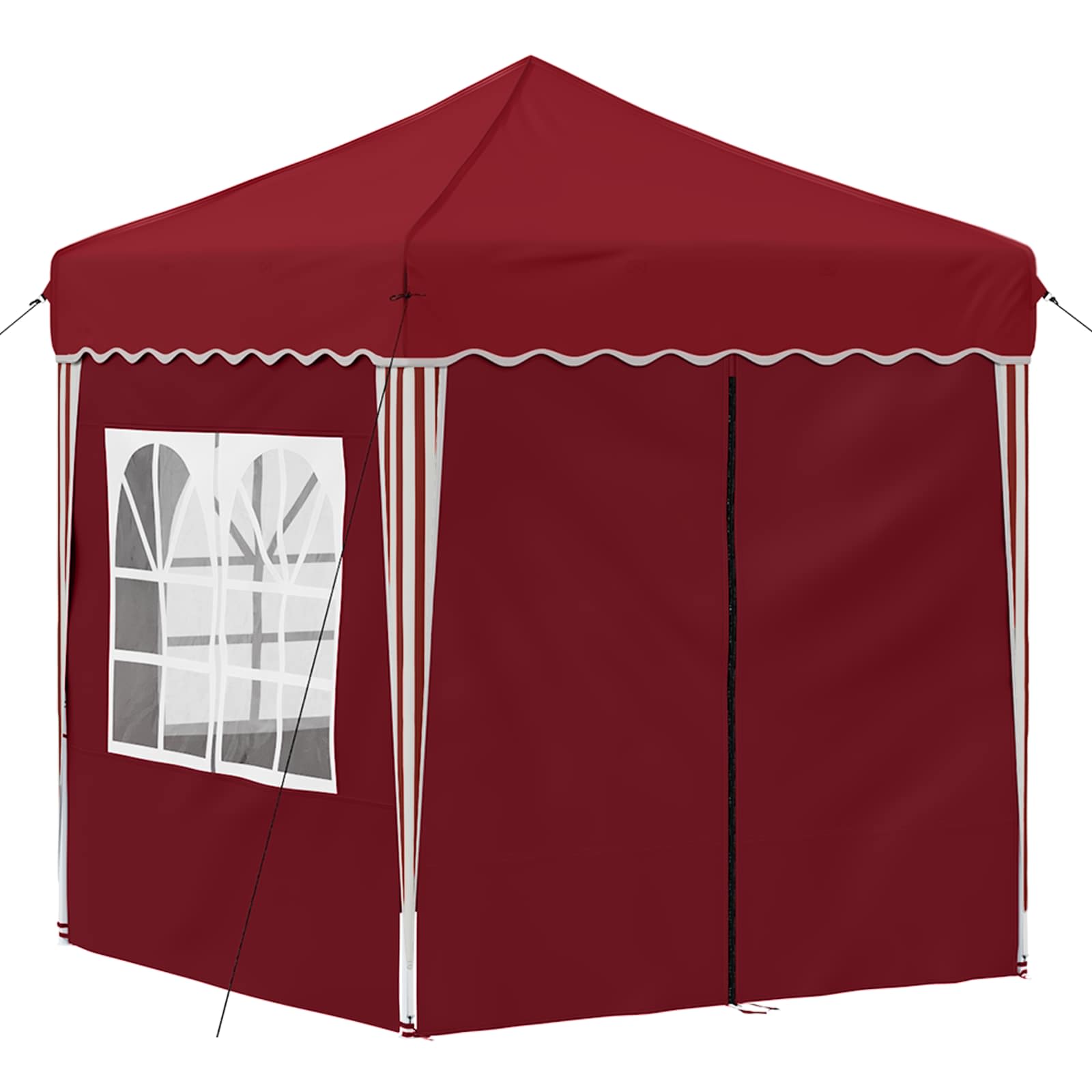 Pop-up šventinis palapinė 195 x 195 x 245 cm Vyšninė