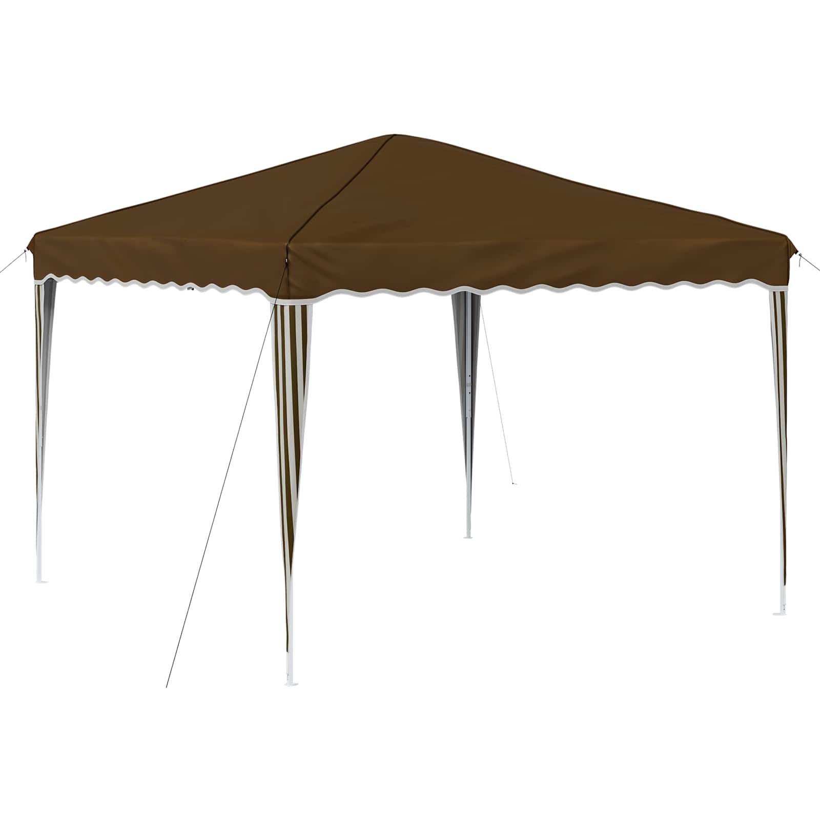 Pop-up šventinis palapinė Taupe 288 x 288 x 245 cm