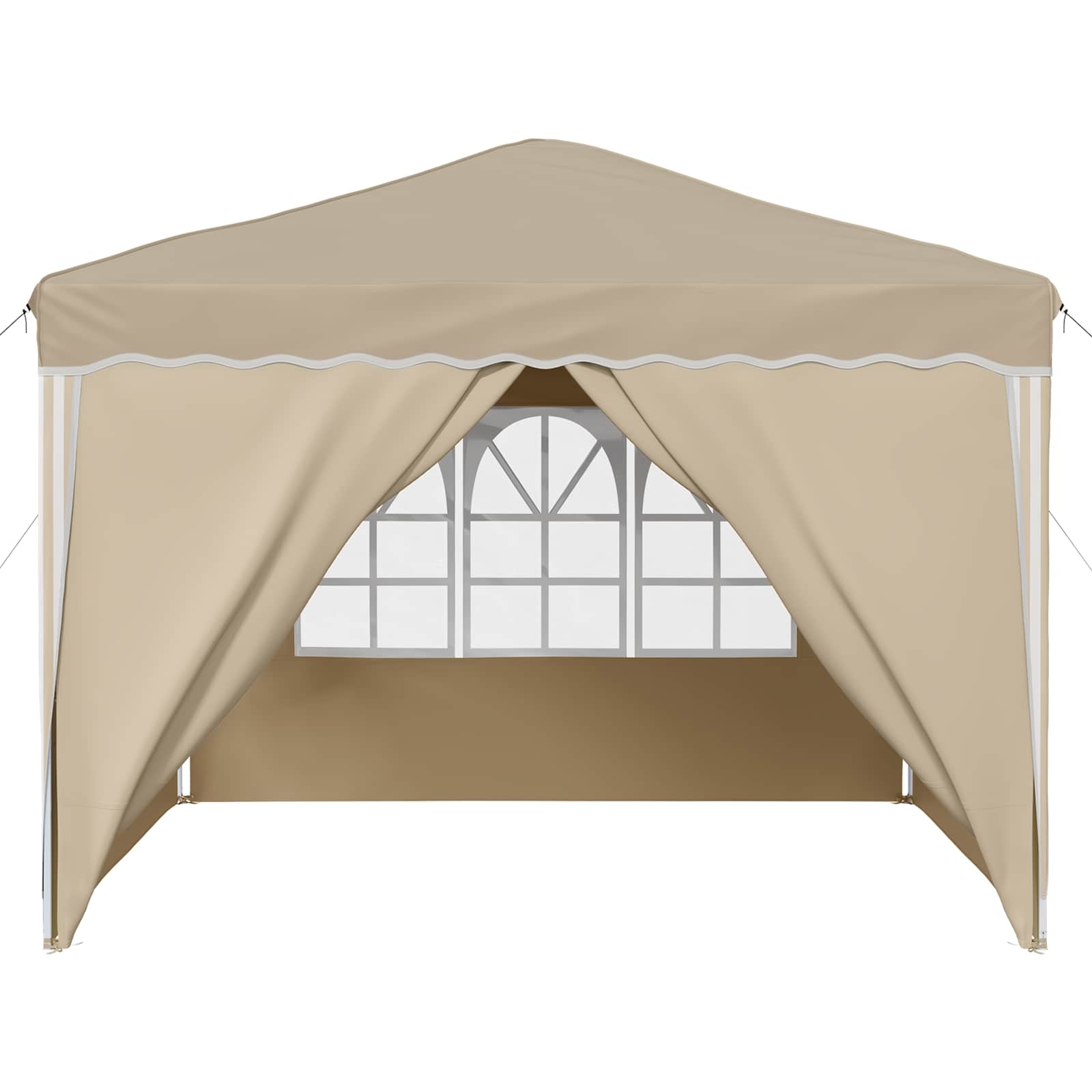 Pop-up Party Tent Cream 288 x 288 x 245 cm