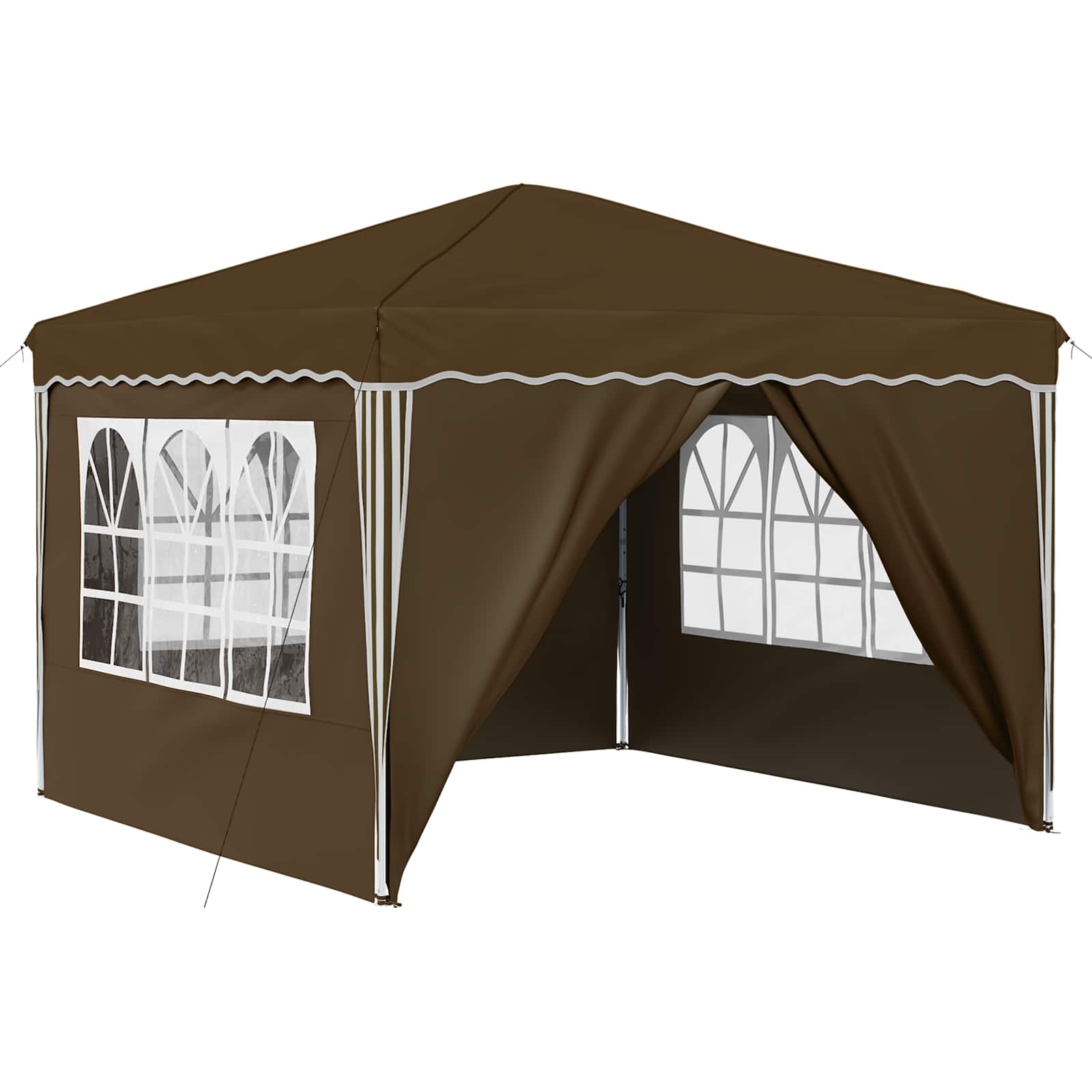 Pop-up ballīšu telts Taupe 288 x 288 x 245 cm