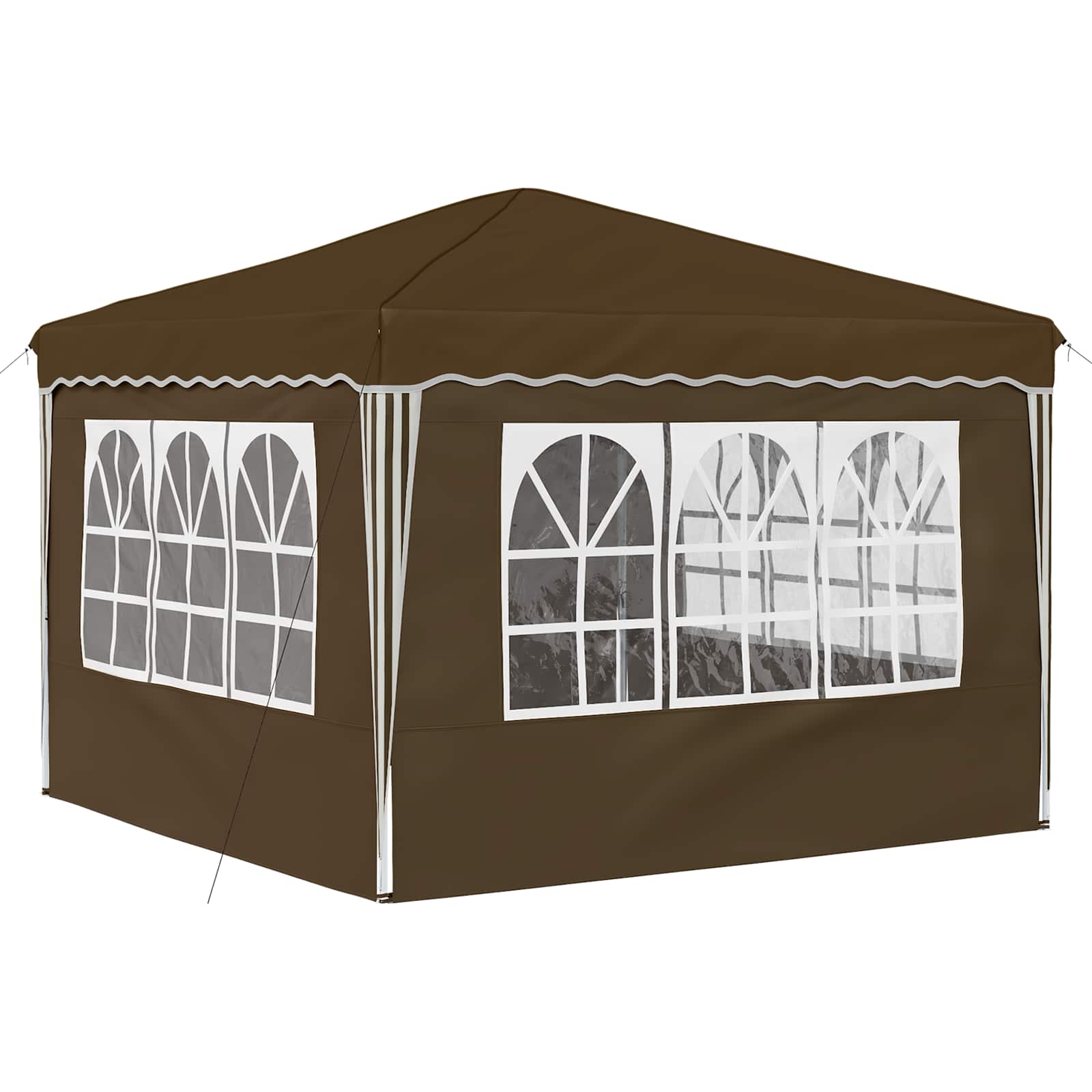 Pop-up ballīšu telts Taupe 288 x 288 x 245 cm