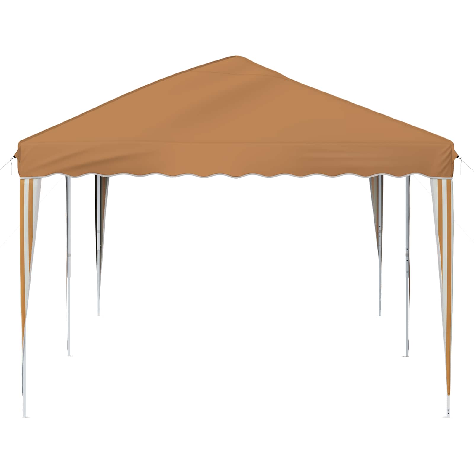 Pop-up šventinis palapinė 575 x 290 x 245 cm Smėlio