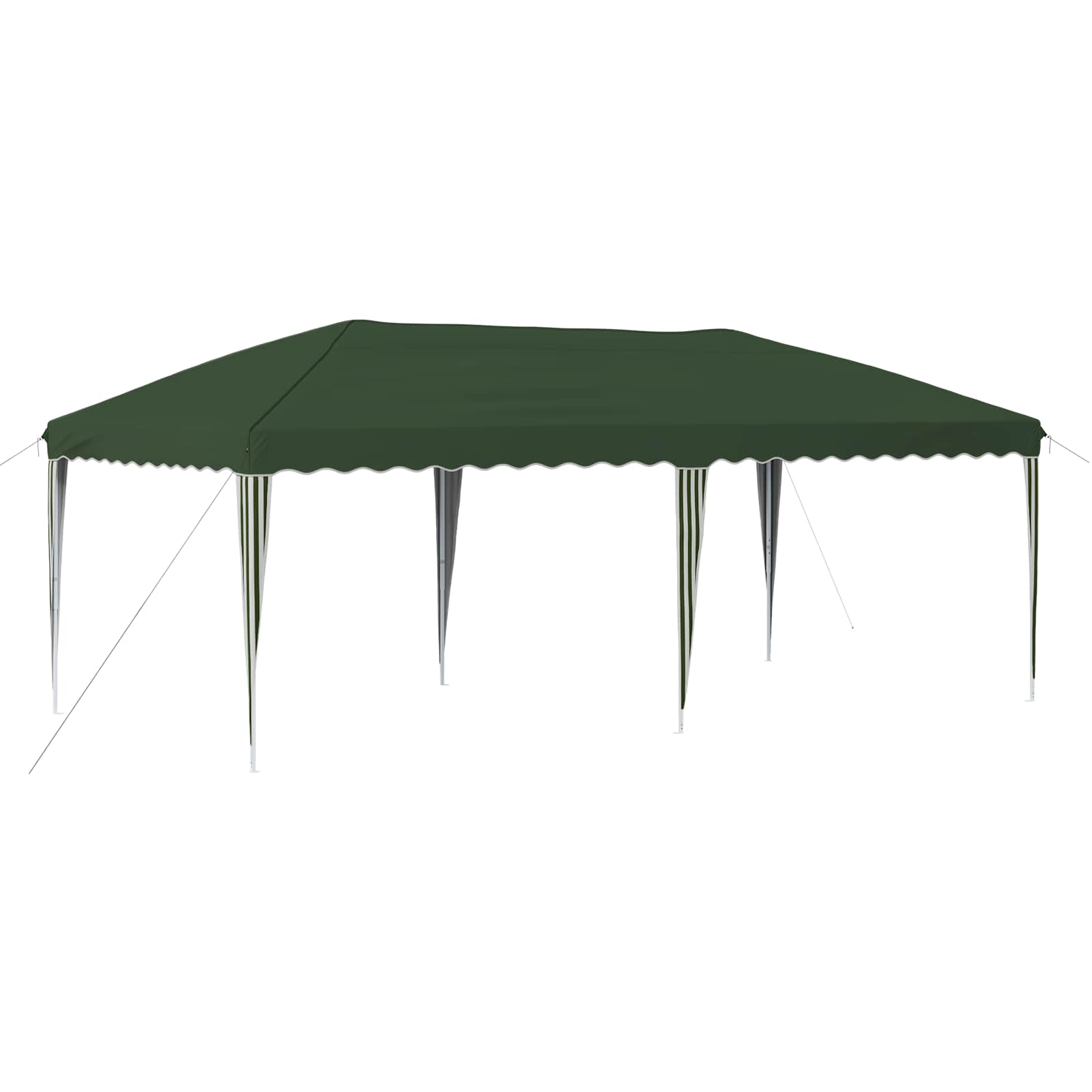 Pop-up šventinis palapinė 575 x 290 x 245 cm Žalia