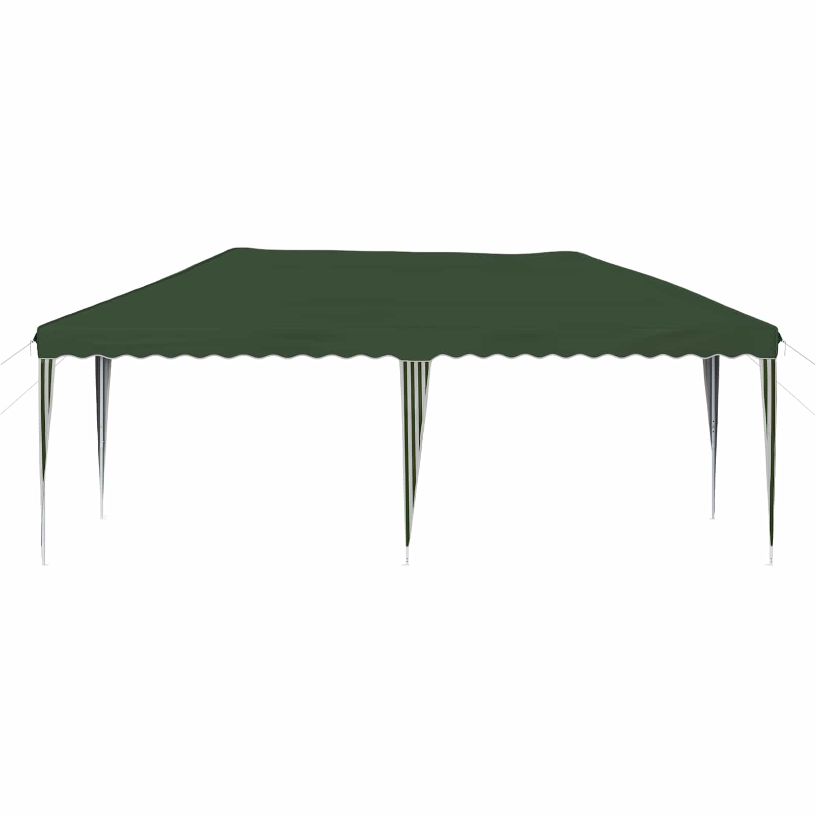Pop-up šventinis palapinė 575 x 290 x 245 cm Žalia
