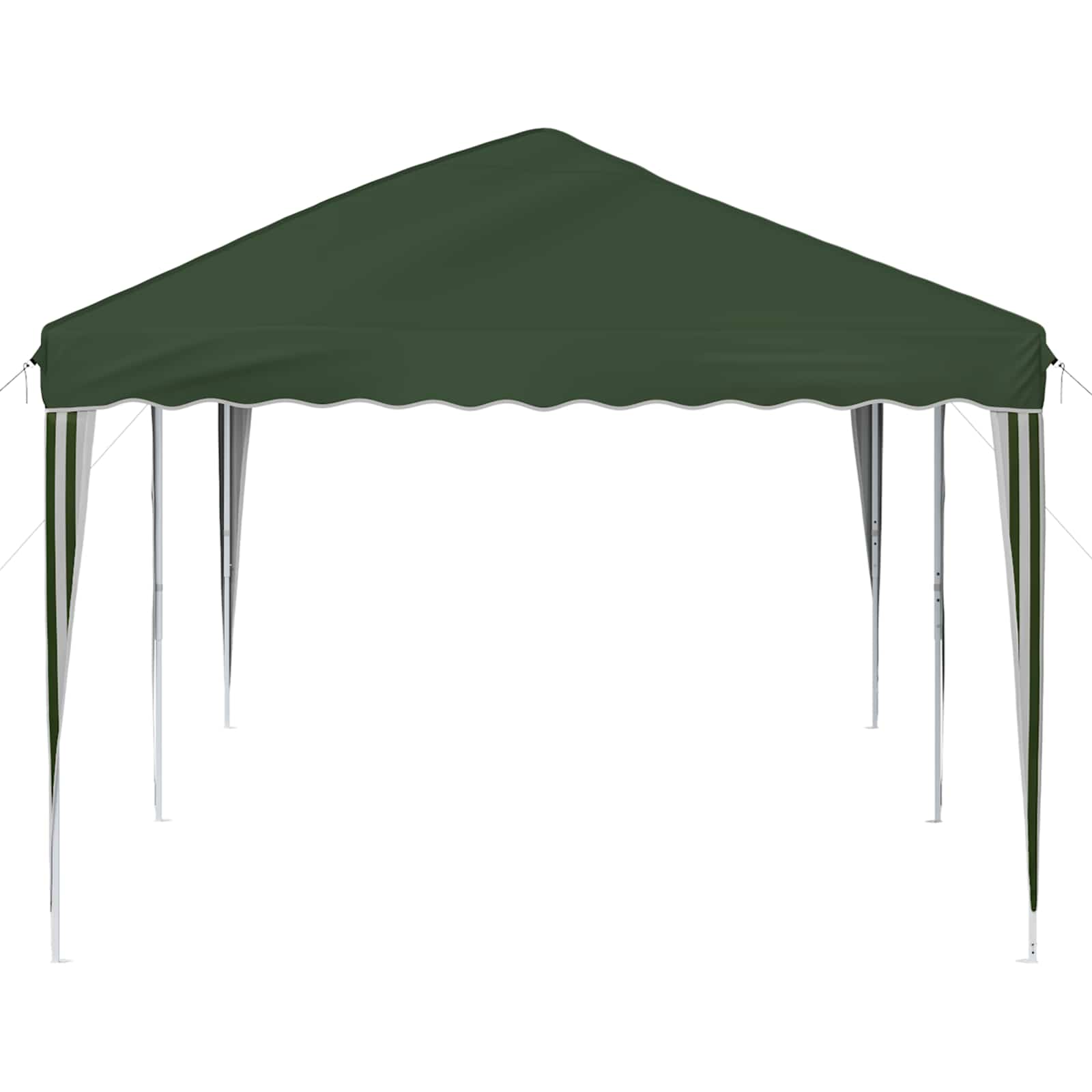 Pop-up šventinis palapinė 575 x 290 x 245 cm Žalia