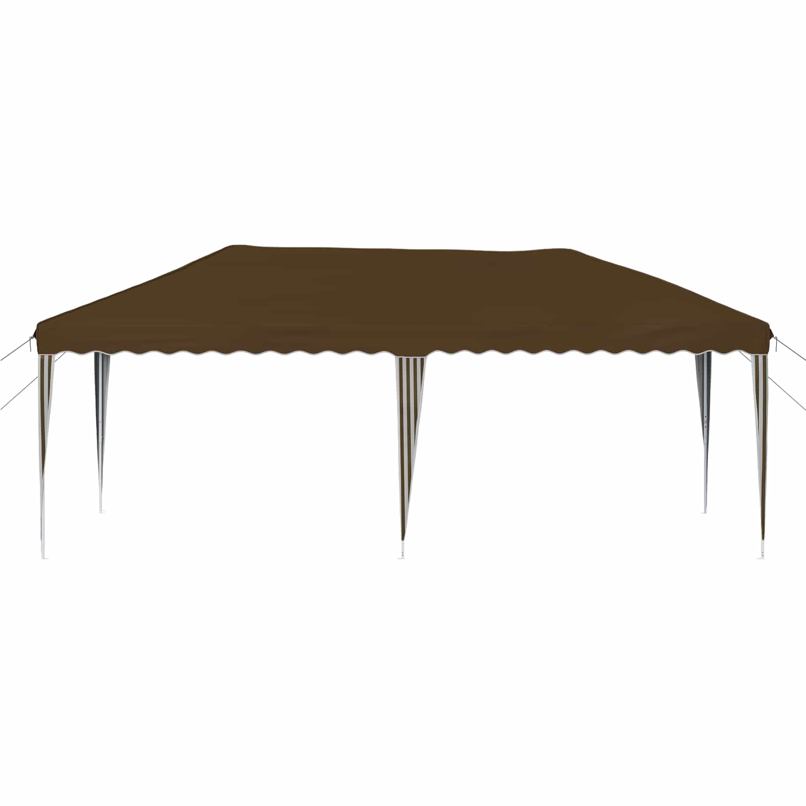 Pop-up šventinis palapinė 575 x 290 x 245 cm Taupe