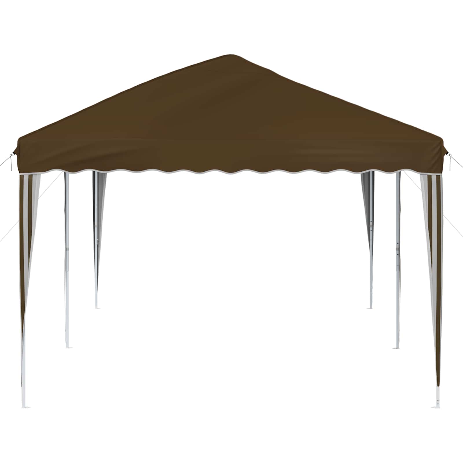 Pop-up šventinis palapinė 575 x 290 x 245 cm Taupe