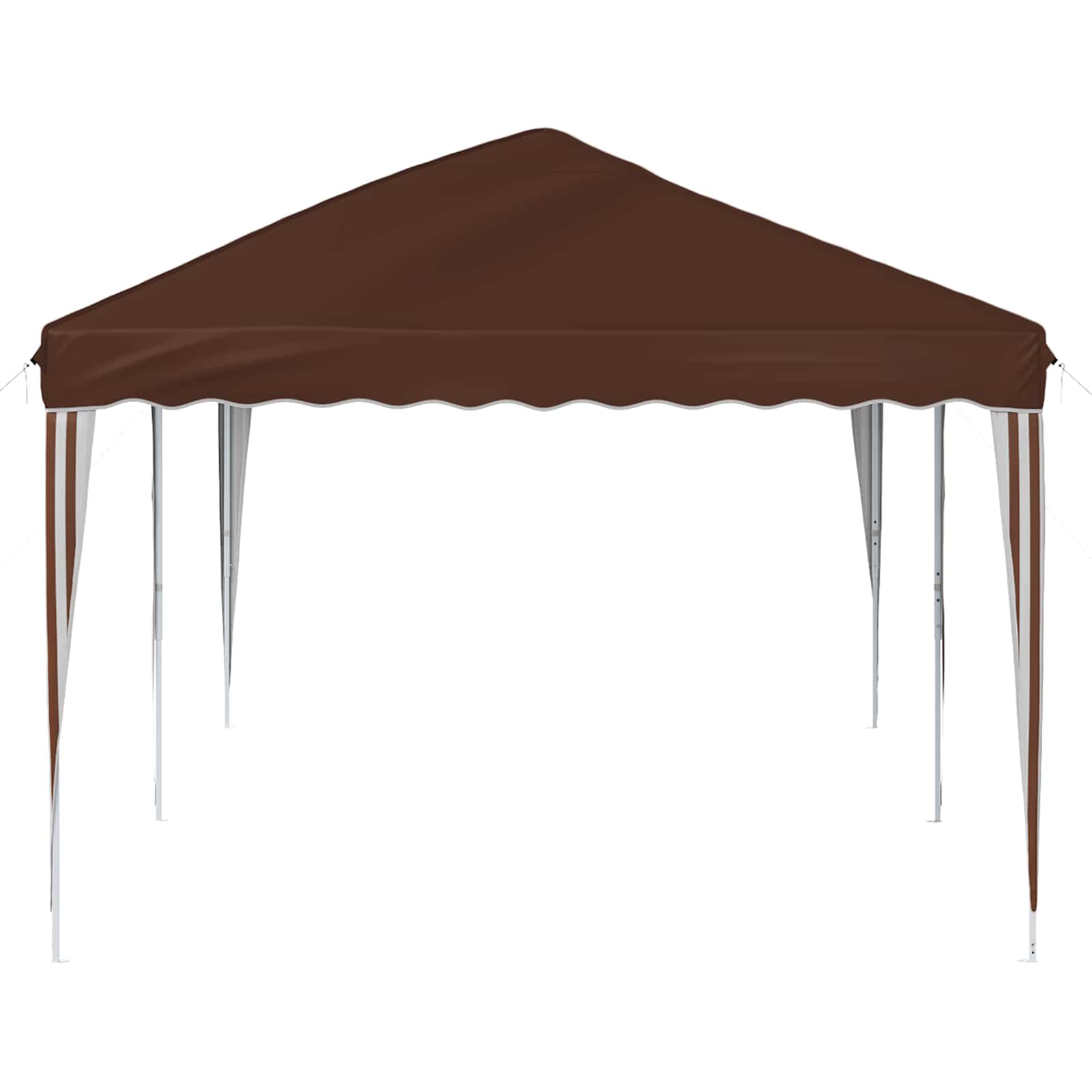 Pop-up šventinis palapinė 575 x 290 x 245 cm Ruda