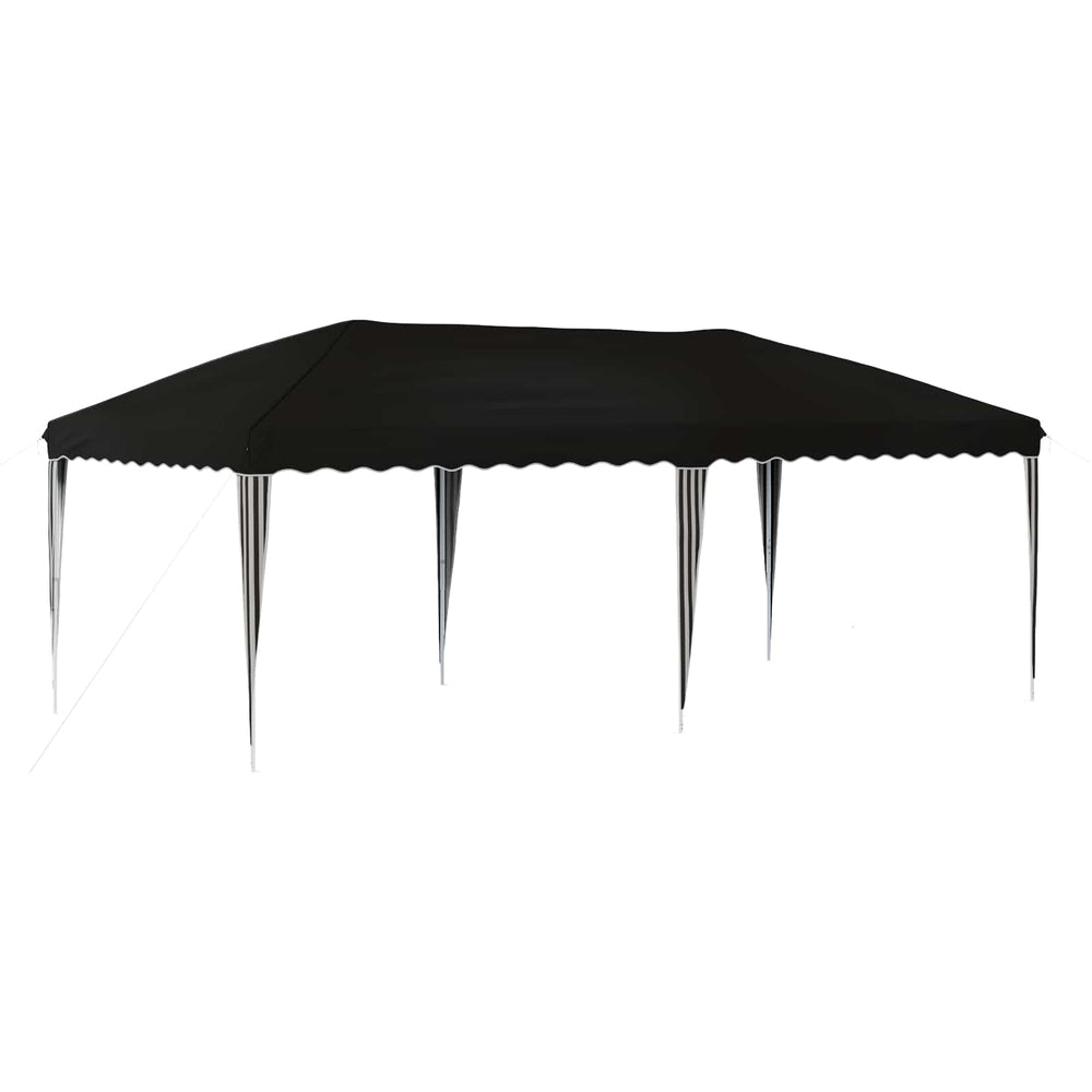 Pop-up šventinis palapinė 575 x 290 x 245 cm Juoda