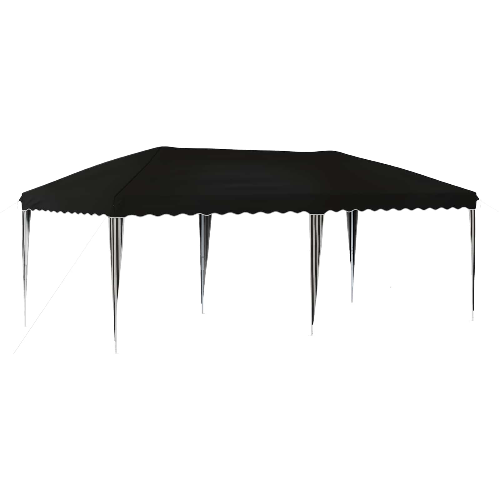 Salas svētku telts 575 x 290 x 245 cm melna
