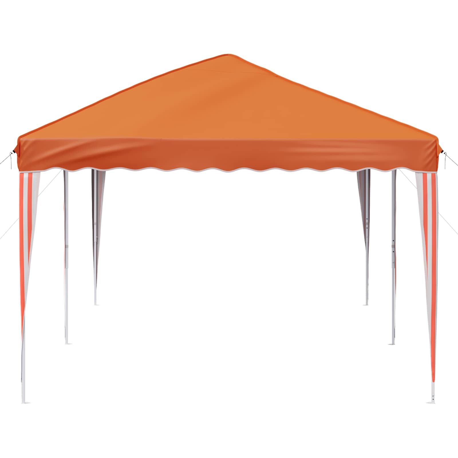 Pop-up šventinis palapinė 575 x 290 x 245 cm Oranžinė