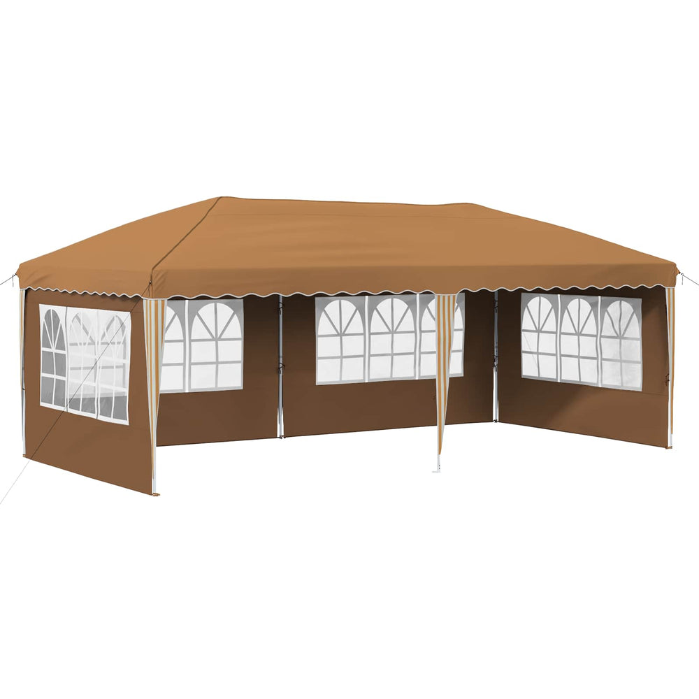 Pop-up šventinis palapinė 575 x 289 x 245 cm Smėlio