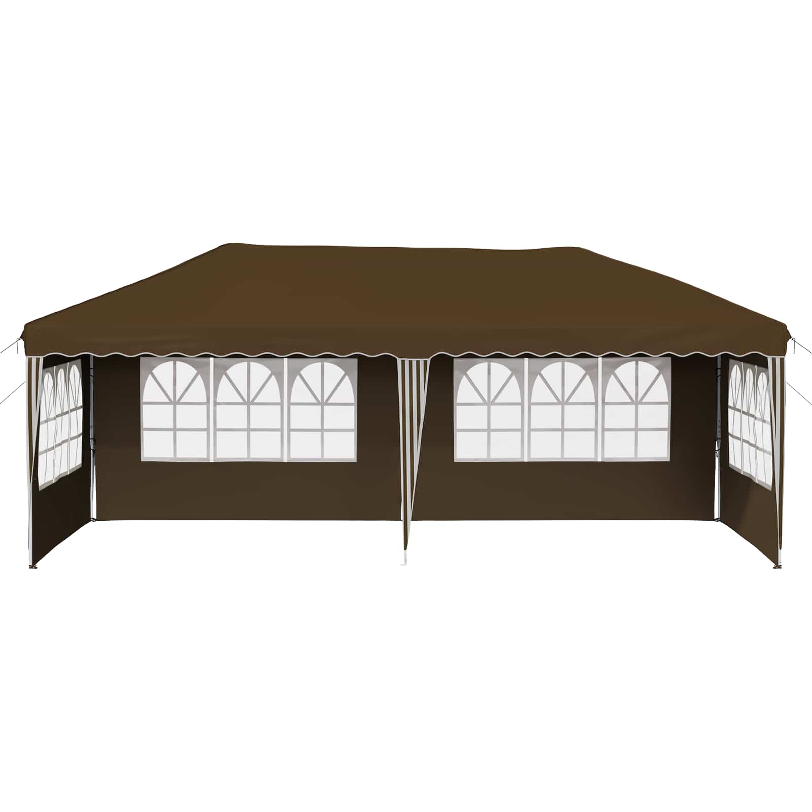 Pop-up šventinis palapinė 575 x 289 x 245 cm Taupe