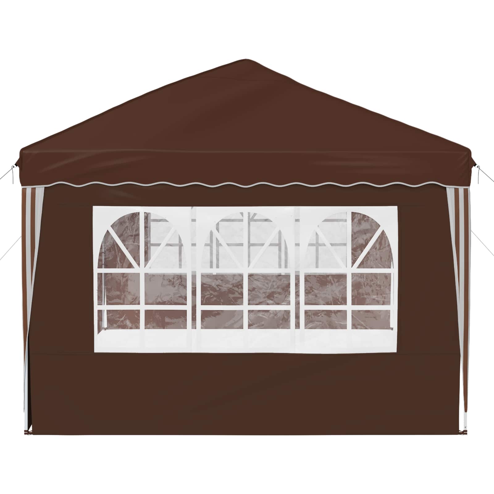 Pop-up šventinis palapinė 575 x 289 x 245 cm Ruda