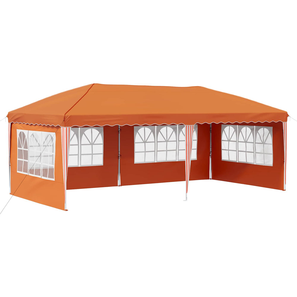 Pop-up šventinis palapinė 575 x 289 x 245 cm Oranžinė