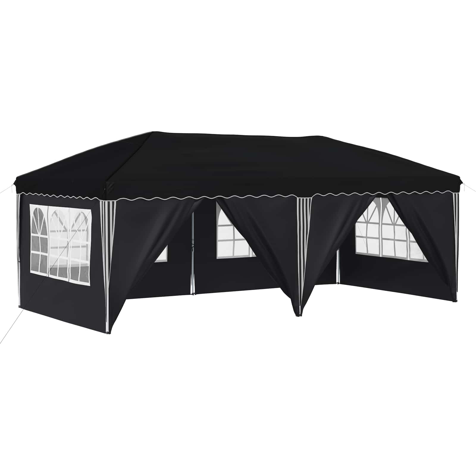 Pop-up šventinis palapinė 575 x 288 x 245 cm Antracito