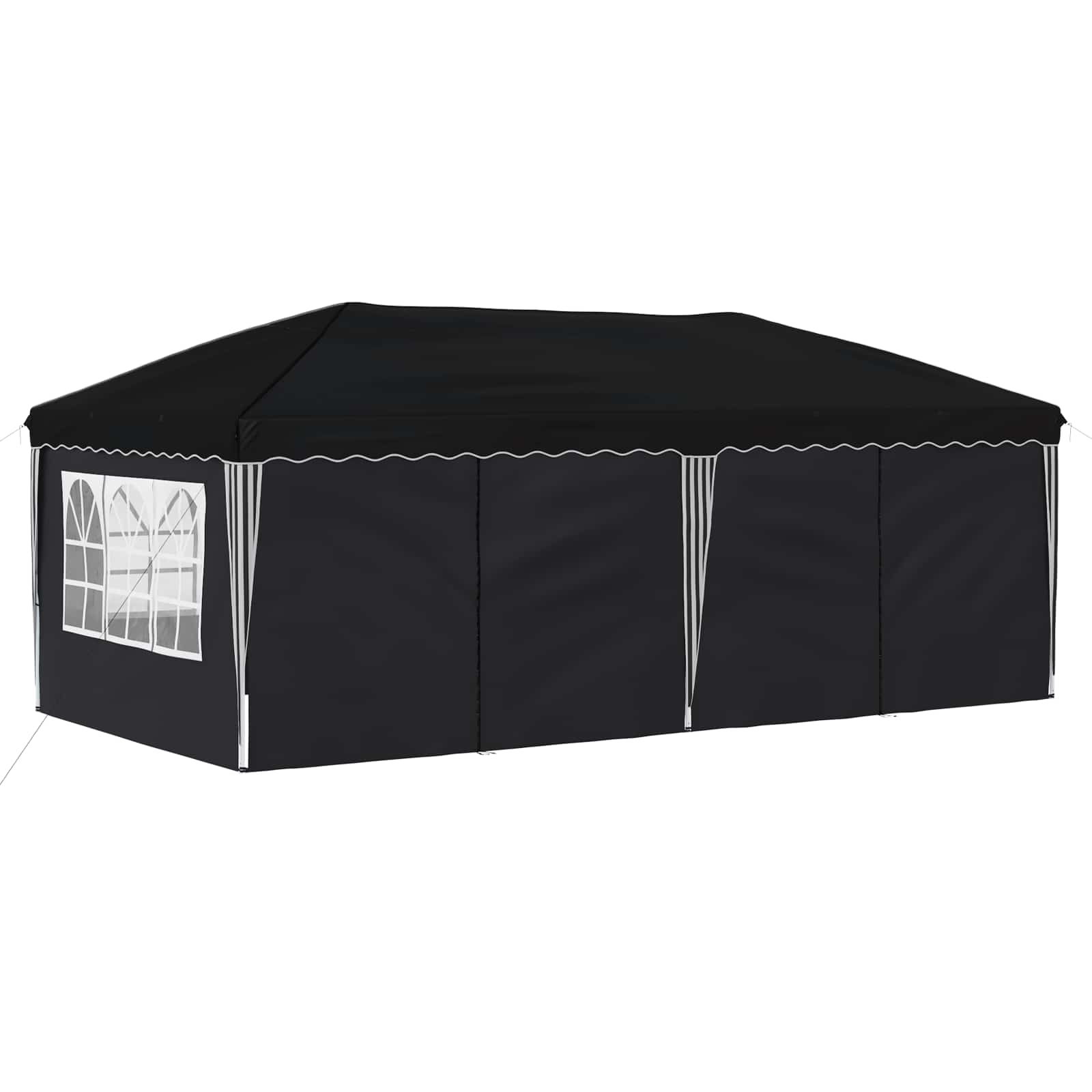 Pop-up šventinis palapinė 575 x 288 x 245 cm Antracito