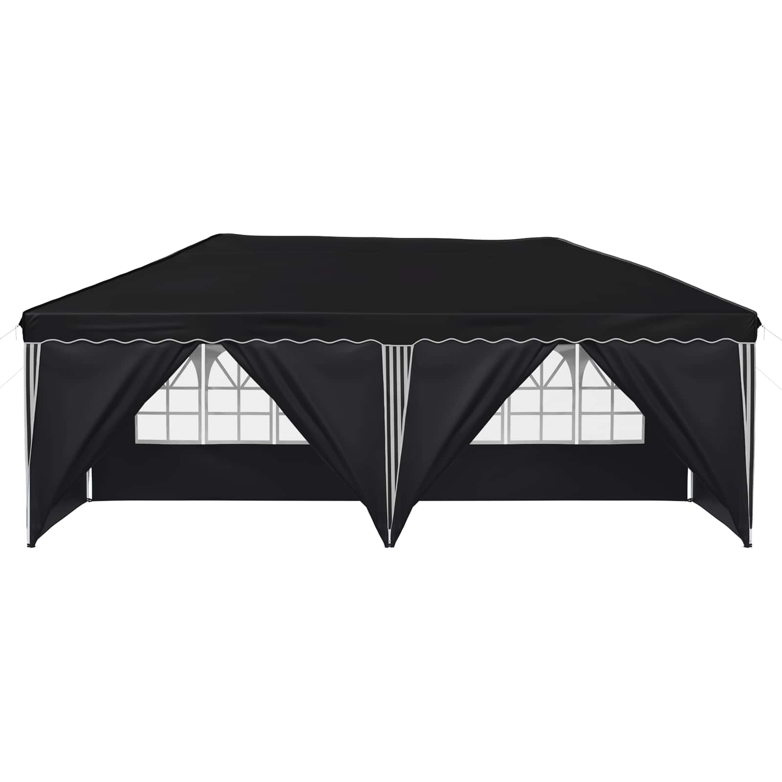 Pop-up šventinis palapinė 575 x 288 x 245 cm Antracito