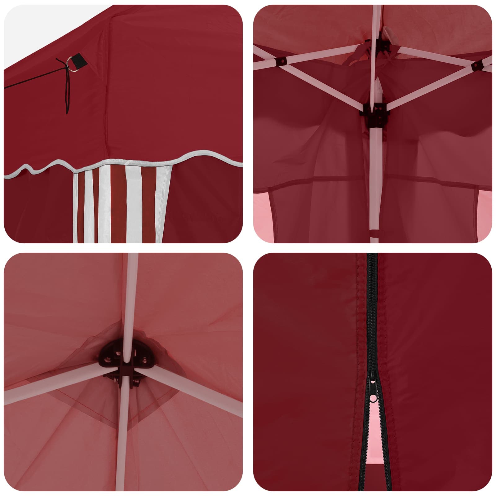 Pop-up šventinis palapinė 575 x 288 x 245 cm Vyšninė