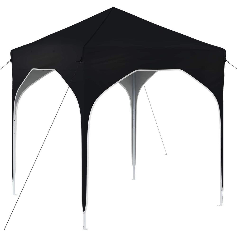 Pop-up šventinis palapinė 194 x 194 x 245 cm Antracitas