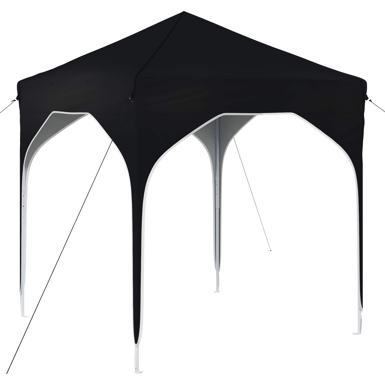 Pop-up šventinis palapinė 194 x 194 x 245 cm Antracitas