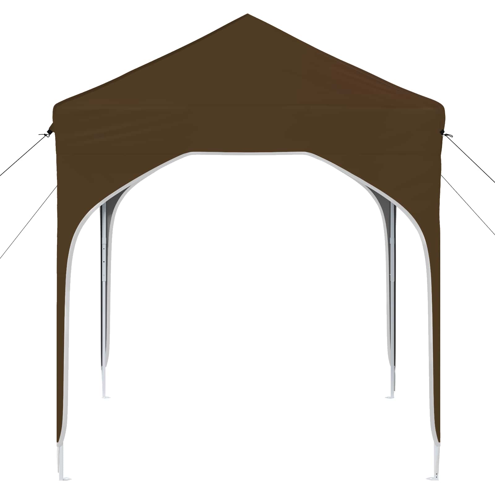 Pop-up šventinis palapinė 194 x 194 x 245 cm Taupe