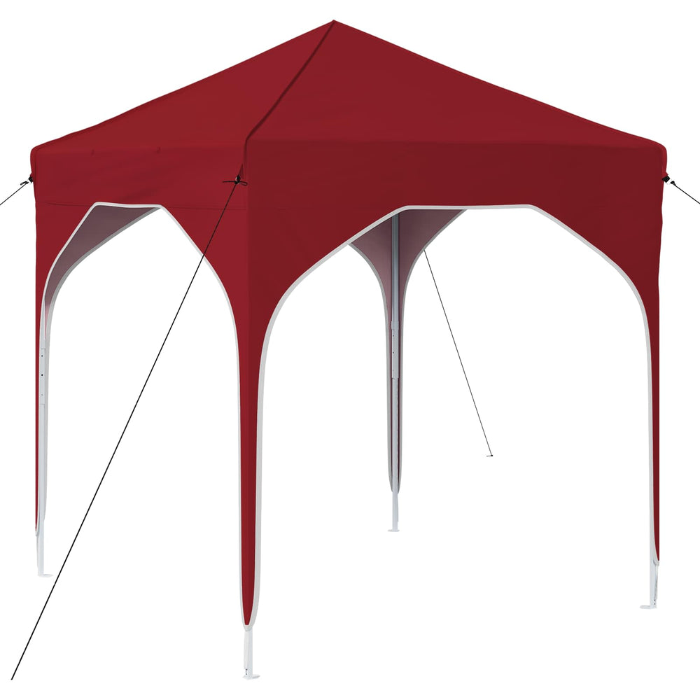Pop-up šventinis palapinė 194 x 194 x 245 cm Vyšninė