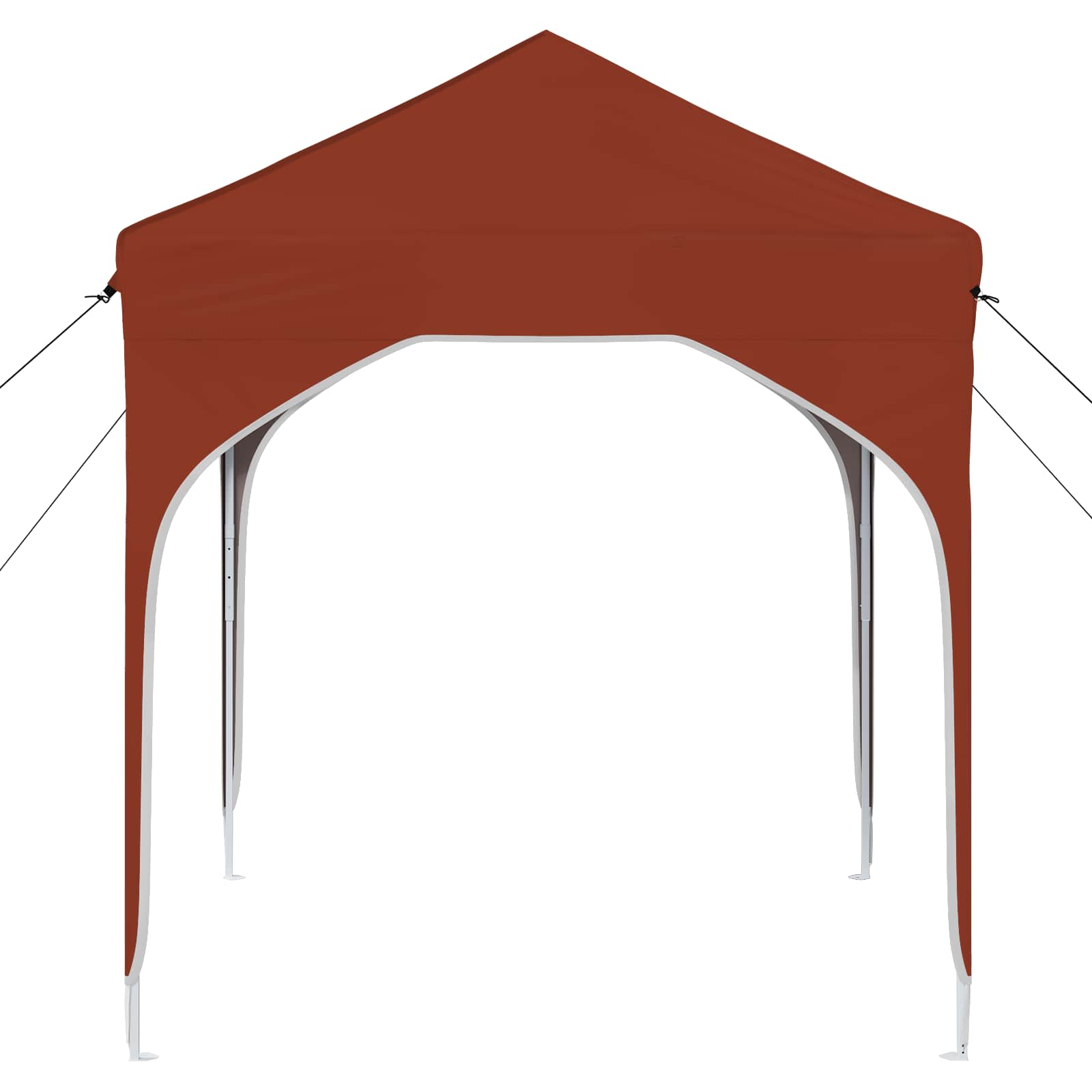Pop-up šventinis palapinė 194 x 194 x 245 cm Terakotos