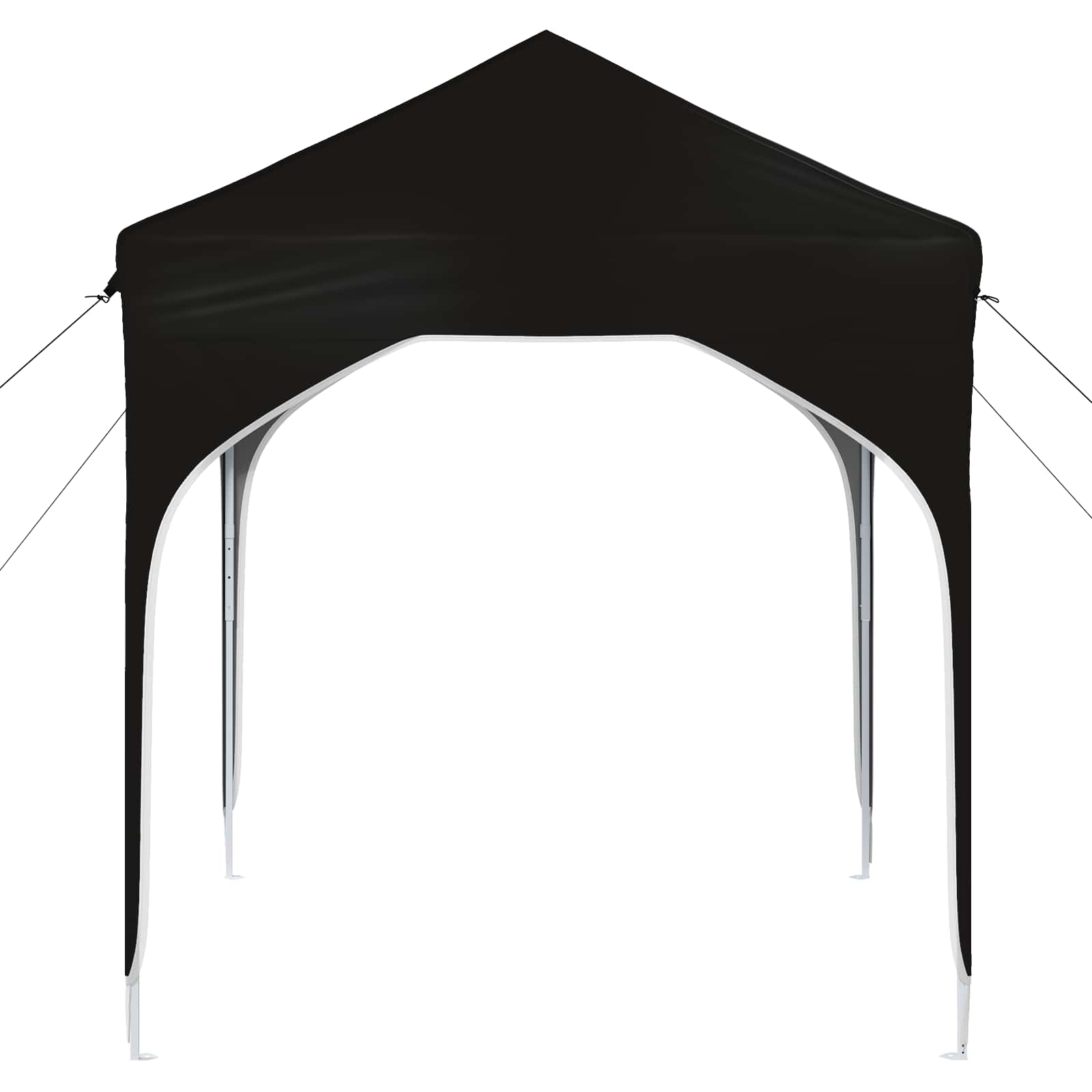 Pop-up ballīšu telts 194 x 194 x 245 cm melna