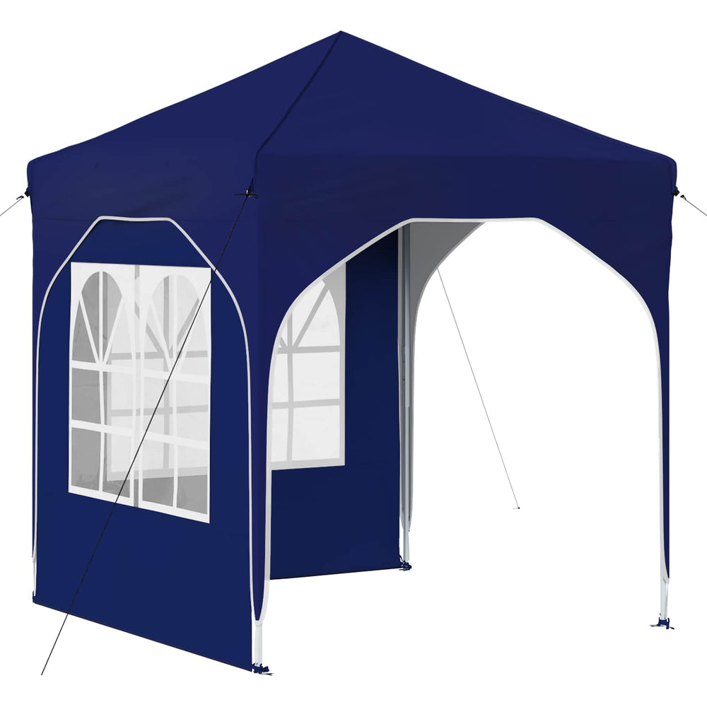 Pop-up šventinis palapinė 192 x 192 x 245 cm Mėlyna