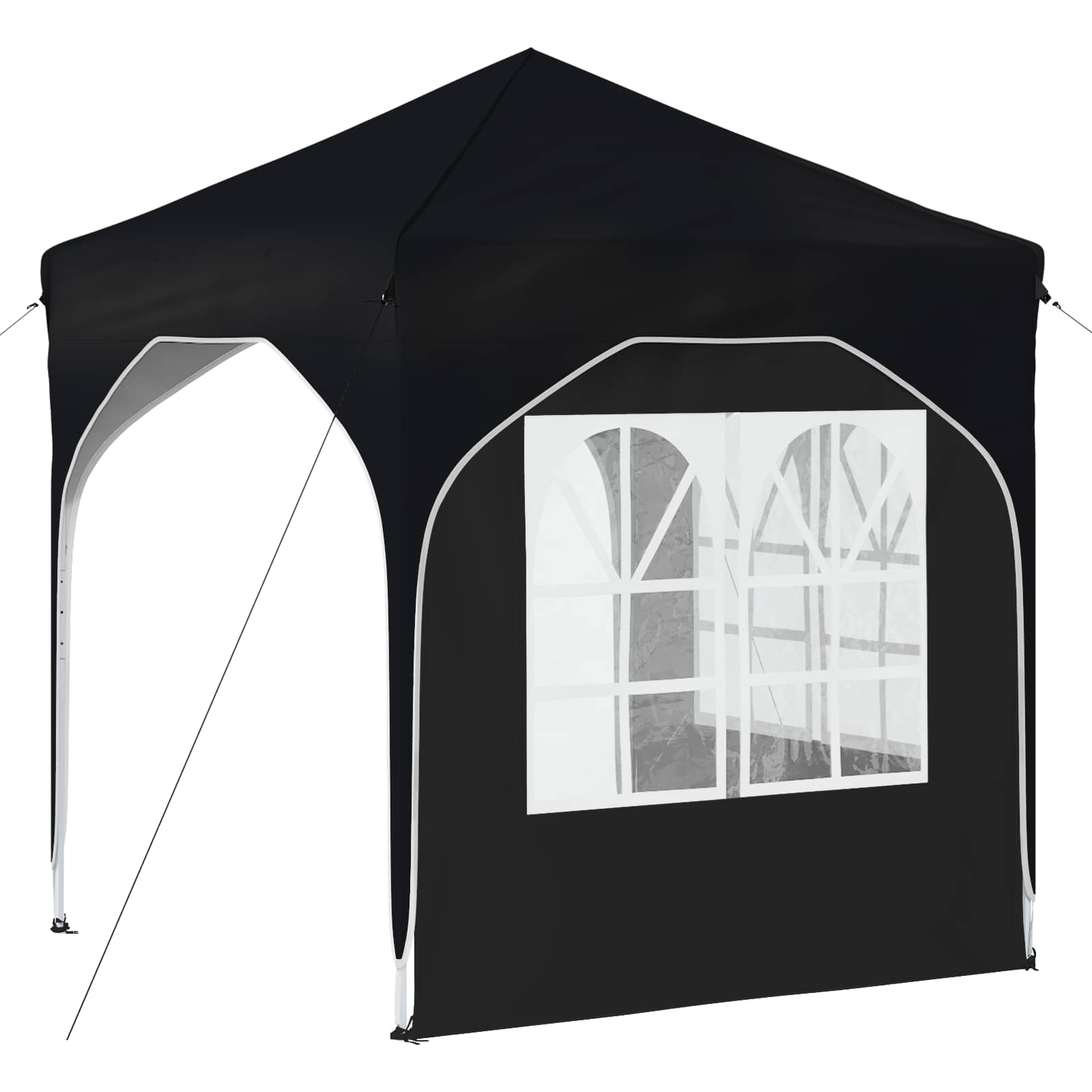 Pop-up svētku telts 192 x 192 x 245 cm Antracīts
