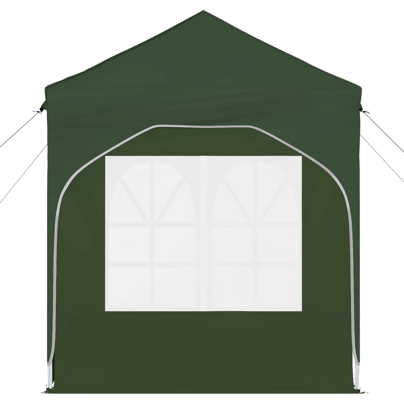 Pop-up svētku telts 192 x 192 x 245 cm Zaļa