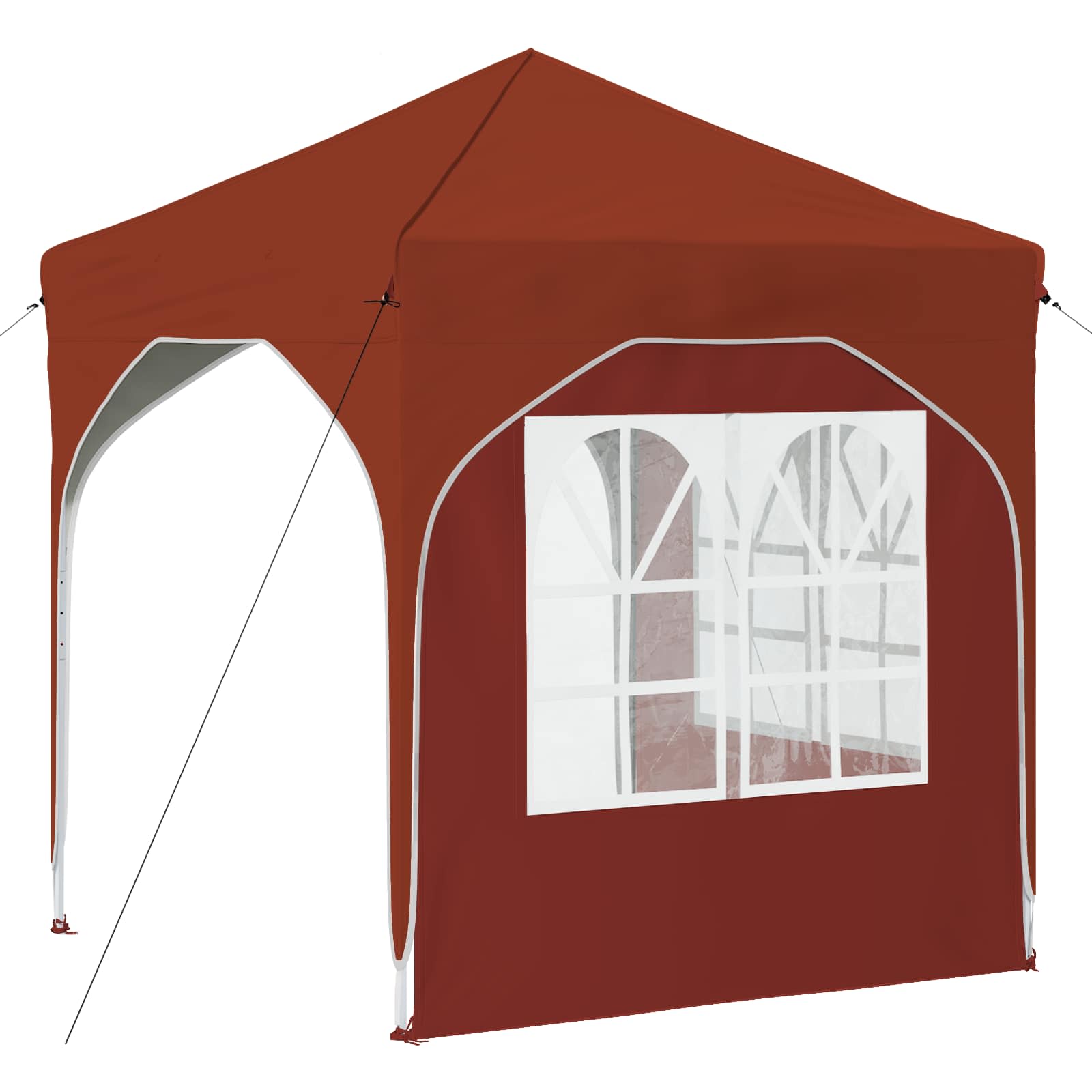 Pop-up teltis svinībām 192 x 192 x 245 cm Terakota